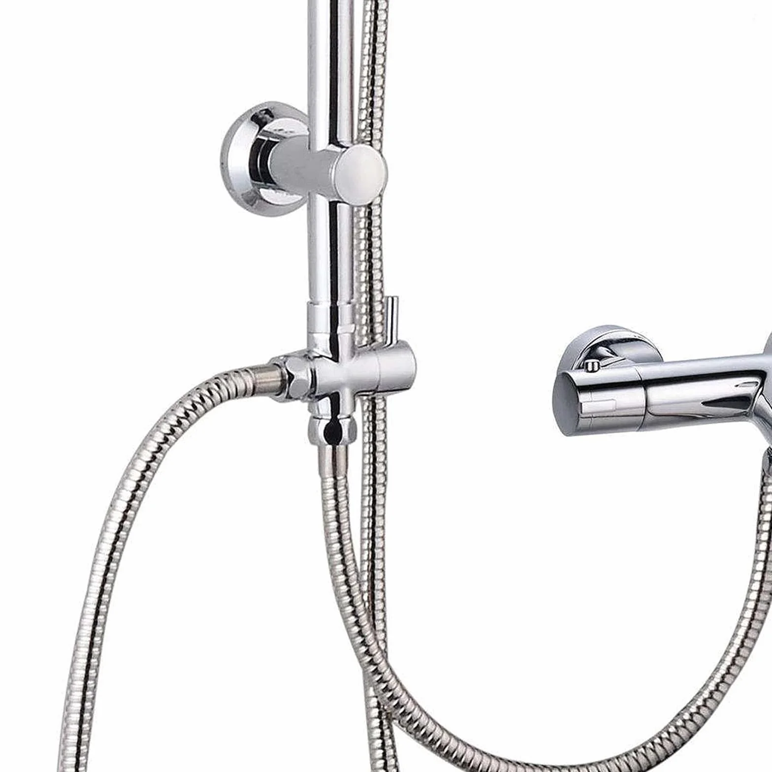 3-drożny zawór przełączający 1/2 cala do prysznica, adapter T