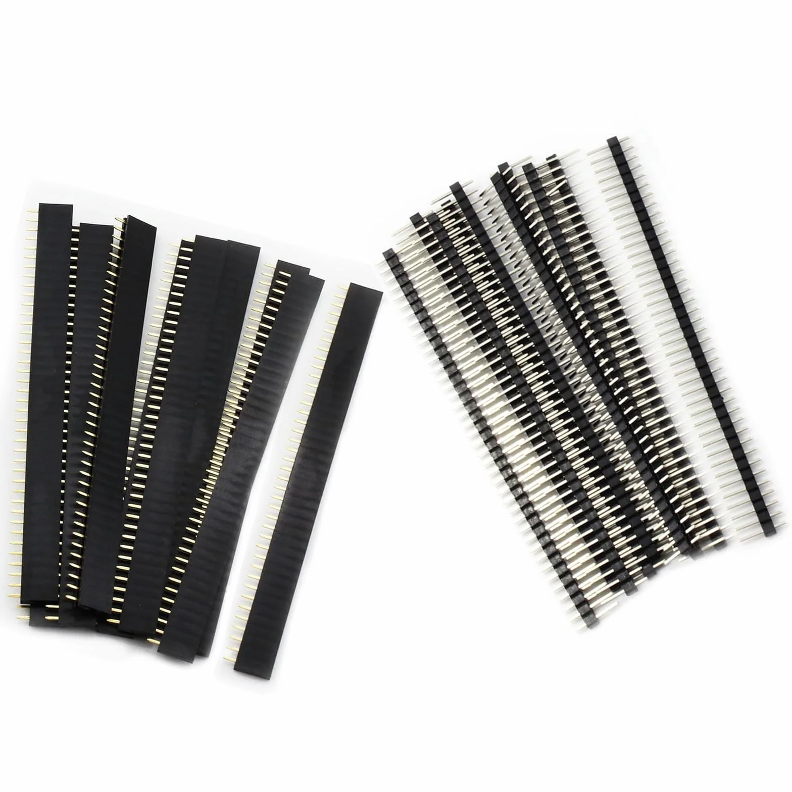 Breakaway Platine 40 Pin wtyk nagłówek męski i żeński listwa pinowa PCB 2,54 mm