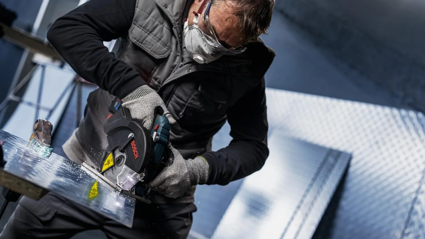 Bosch 1x Tarcza pilarska PRO Aluminium do bezprzewodowych ręcznych pilarek tarczowych (do Aluminiowy, Metale nieżelazne, Ø mm, Professional Akcesoria Ręczna pilarka tarczowa)