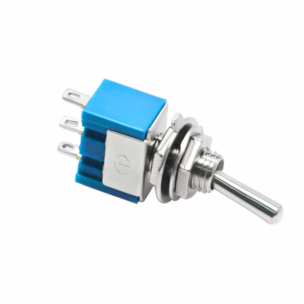 Przełącznik przechylający MTS102 SPDT 3-pinowy 6A 125VAC ON/ON 2 Pozycja