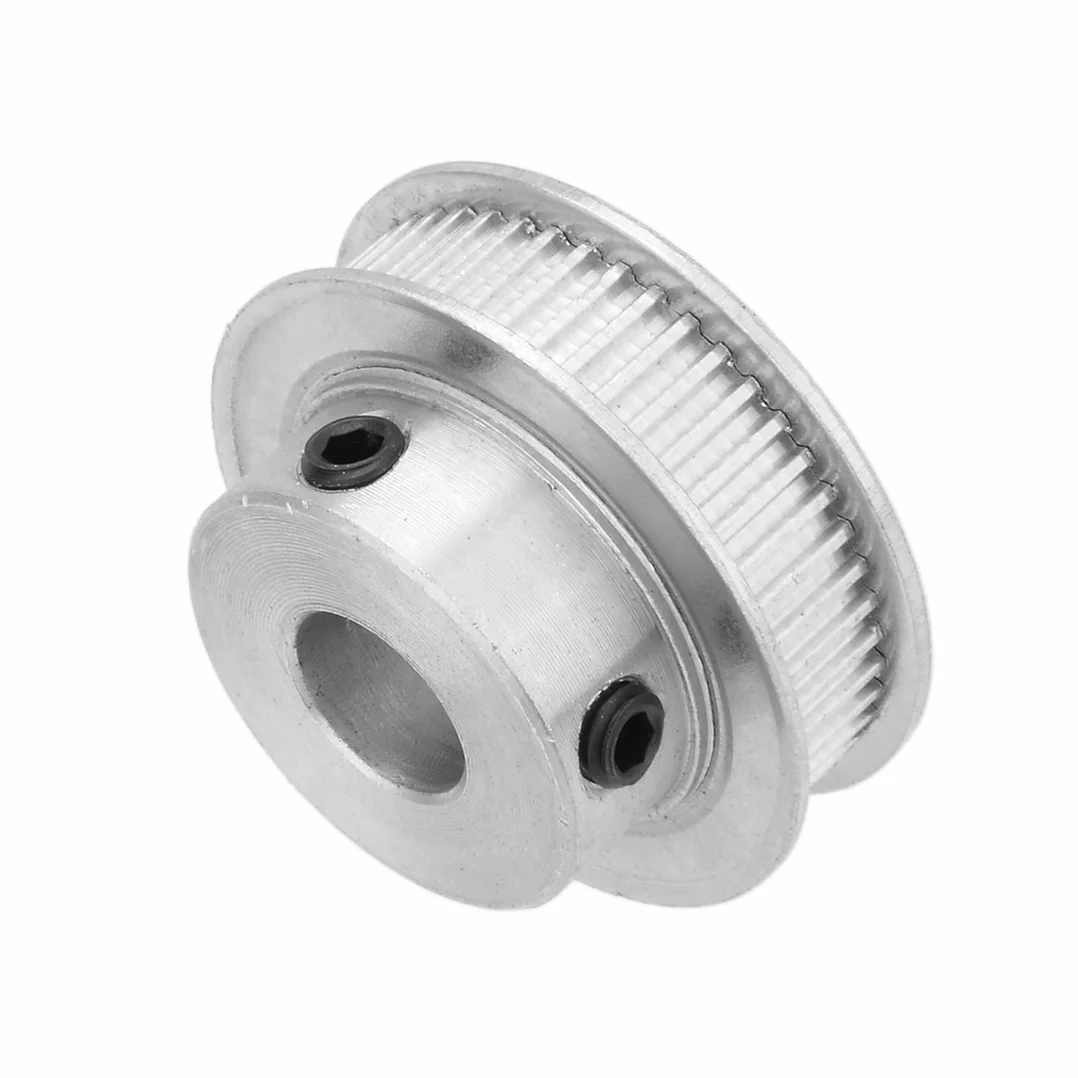 sourcingmap aluminium MXL 50 zębów 10 mm otwór pasek rozrządu koło pasowe synchroniczne koło 6 mm pasek srebrny ton do drukarki 3D CNC