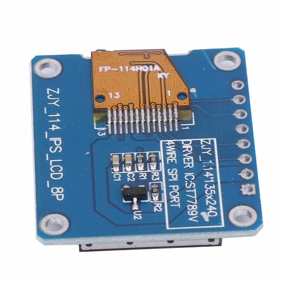 ST7789 1.14 Cal moduł ekranu TFT IPS LCD 135x240 3.3V 8Pin