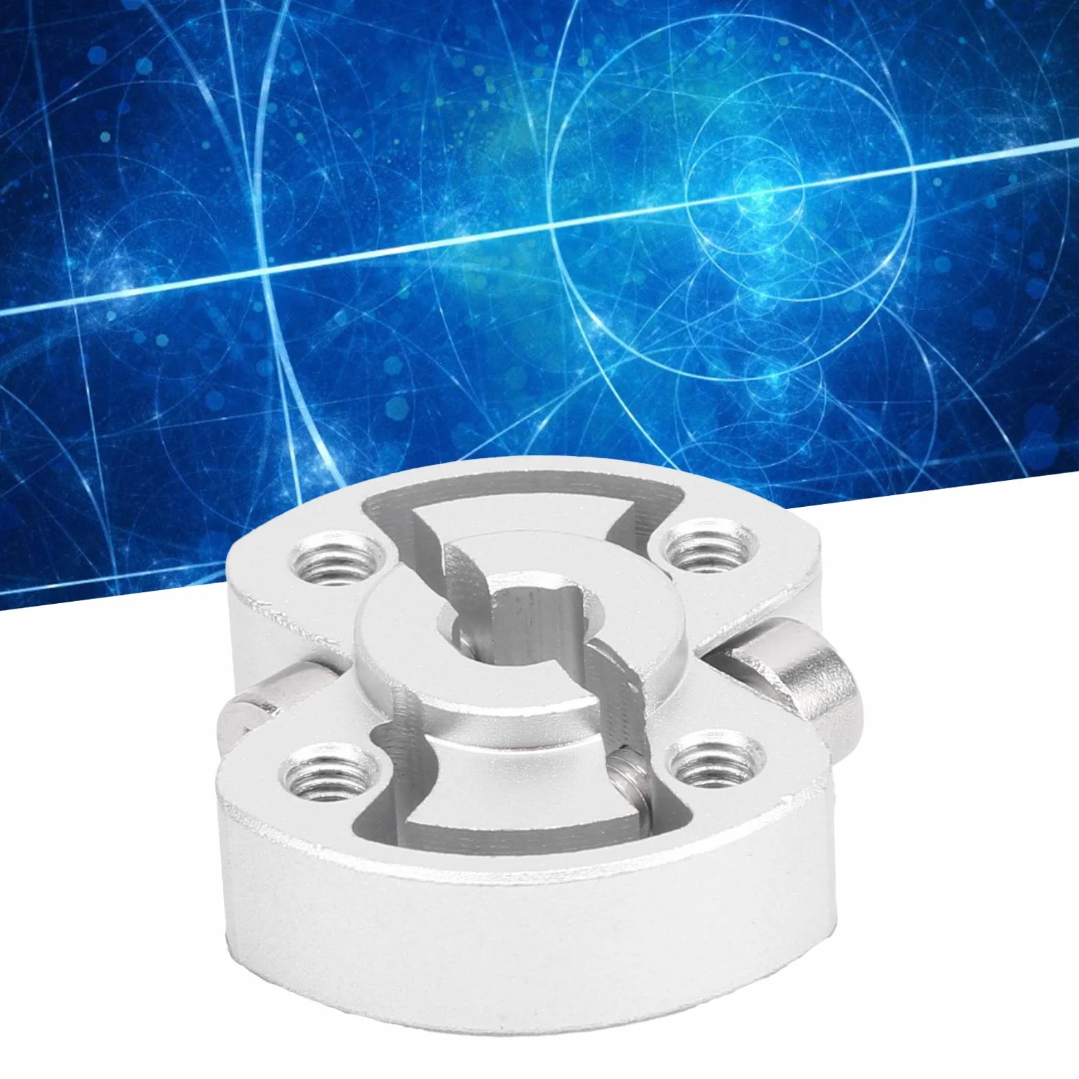 Aluminiowa Piasta Zaciskowa Wału Zacisk D-Bore 6 Mm M4 Odporny na Zużycie Uchwyt Mocujący wał o Dużej Prędkości Akcesoria 3309-0016-1006