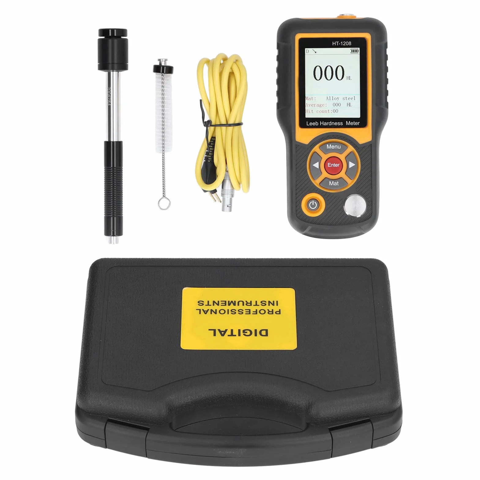 Cyfrowy Tester Twardości Metalu Leeb Rockwell Vickers Shore HT-1208