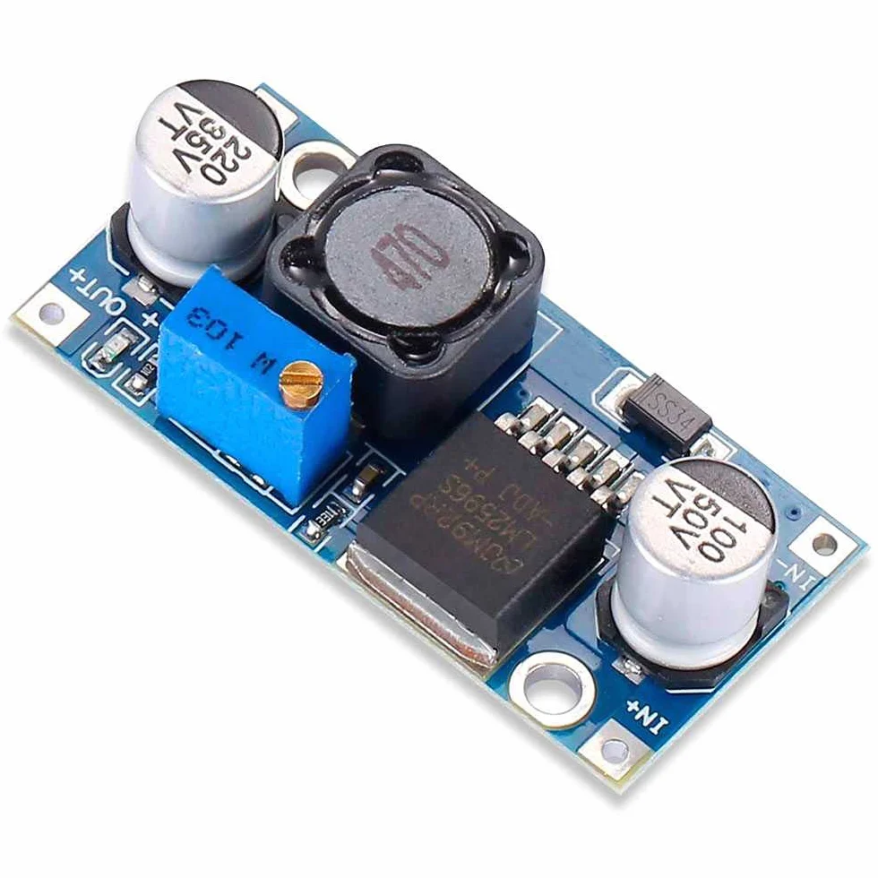 Wolny Dual Moduł Regulatora Napięcia LM2596S Reduktor Napięcie Krok Zasilanie DC-DC Step Down 3.2-40V do 1.25-35V