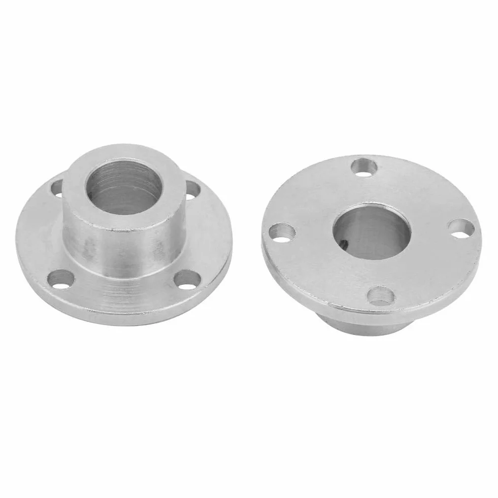 Łącznik kołnierzowy - 2 szt. M4 sztywny kołnierz sprzęgła wał silnika złącze łącznika ID 12 mm OD 18 mm