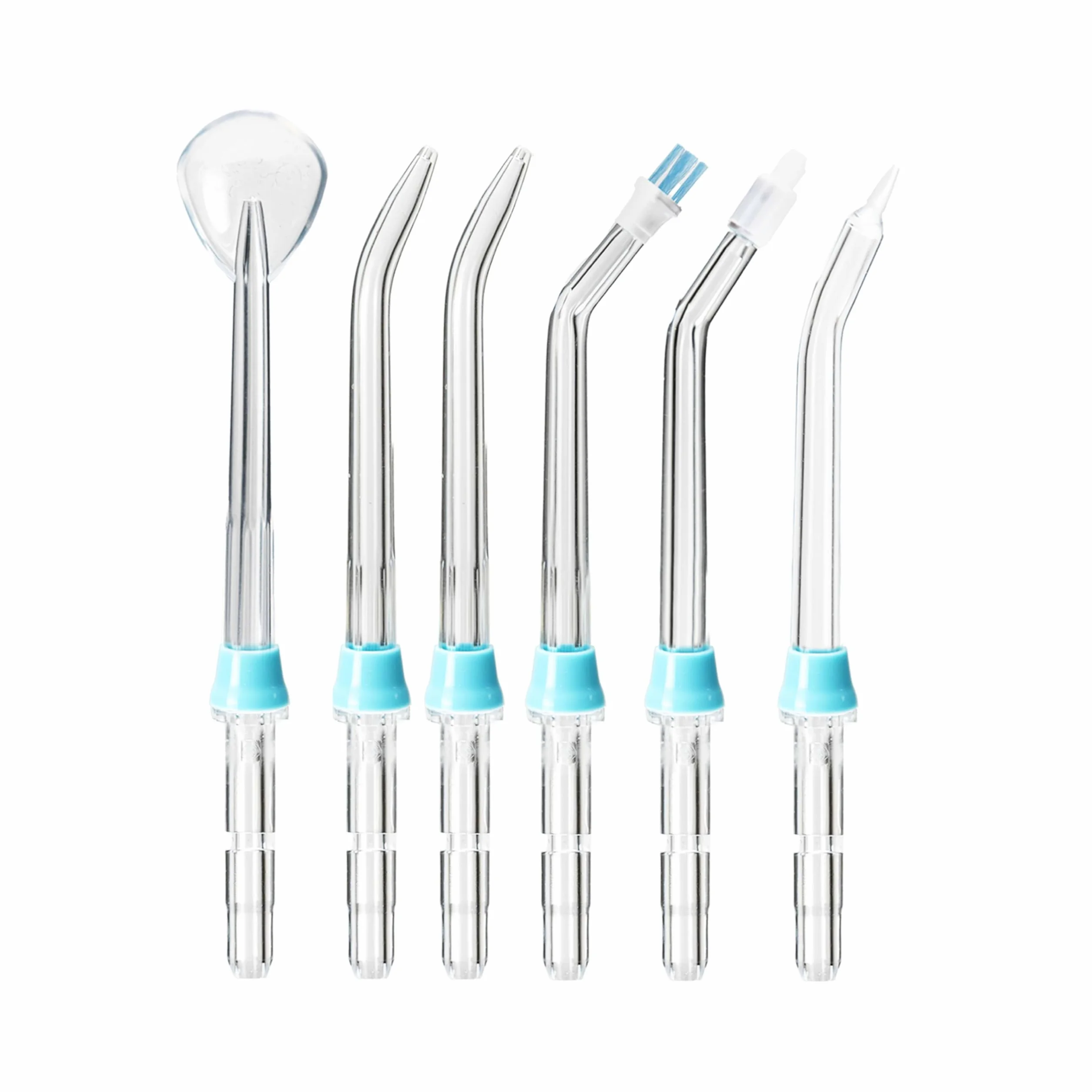 Cecotec ToothCare 1100 Jet Clean Liberty Kompaktowy i lekki irygator do zębów z 6 trybami, 8 ustawień ciśnienia, pojemność 280 ml, IPX7, w zestawie 8 dysz, ładowanie USB