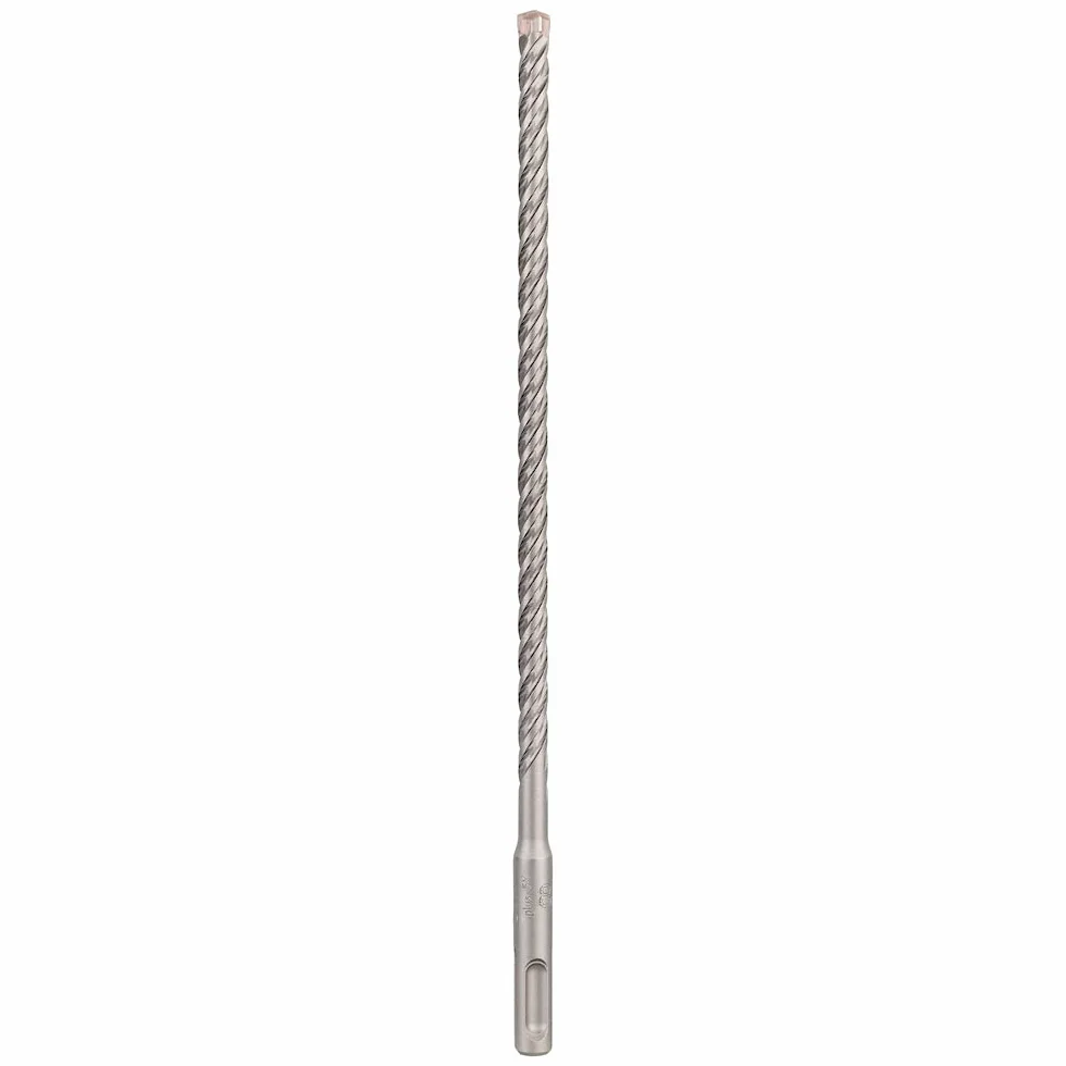 Broca para martillos perforadores SDS PLUS-5X: 8 X 200 X 260 MM CON 4 ARISTAS DE CORTE