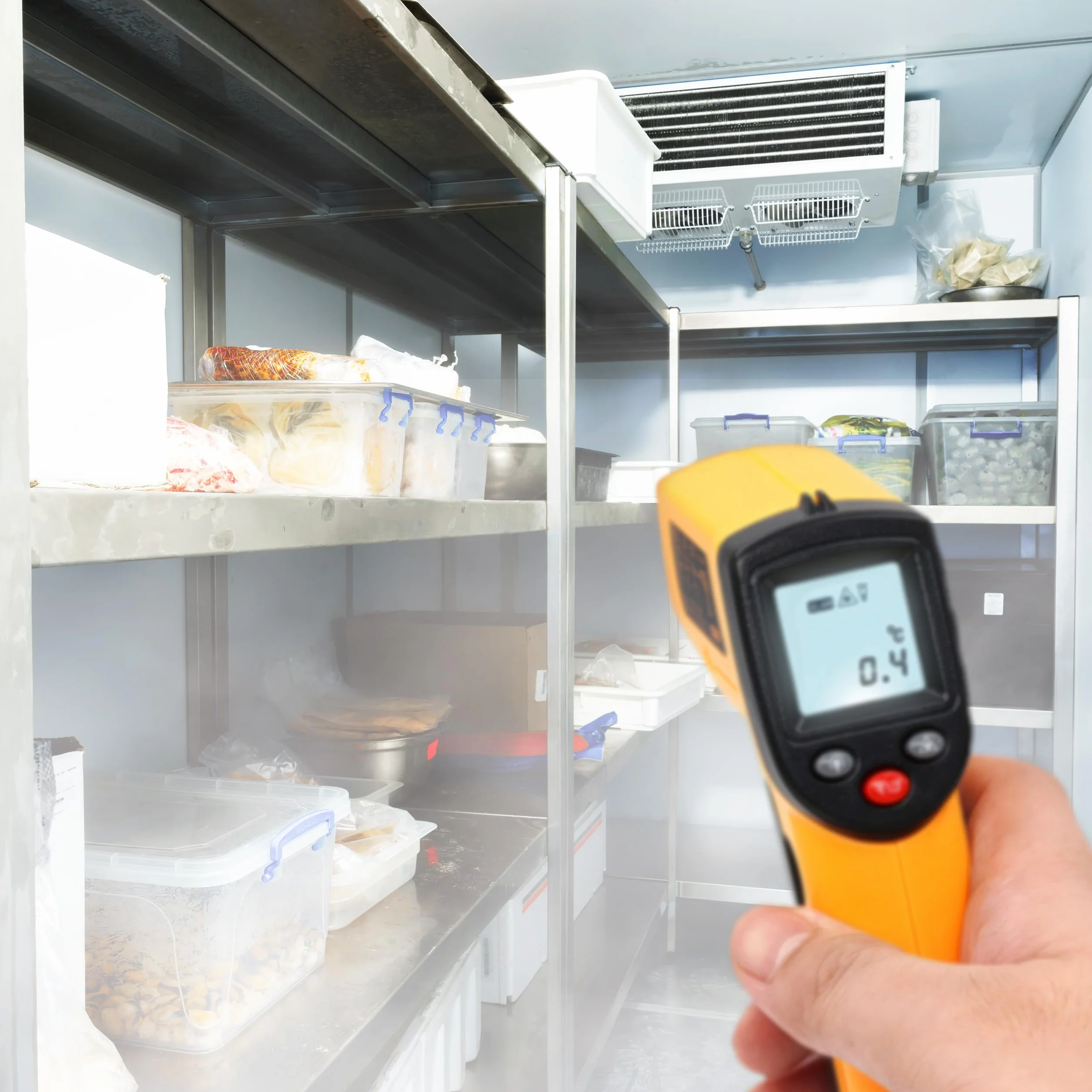 Retoo Termometr na podczerwień bezdotykowy laserowy -50°C ~ 380°C LCD