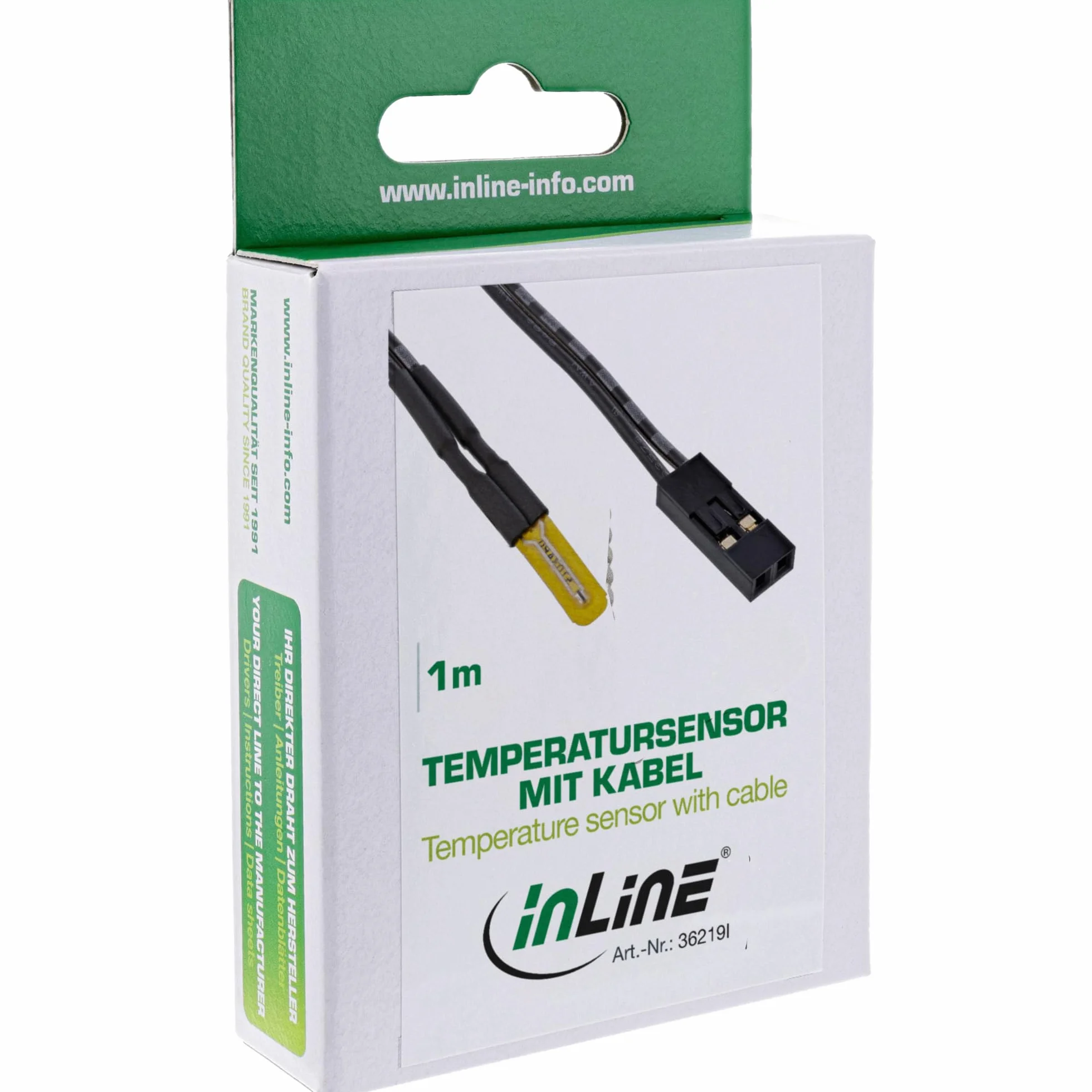 InLine Czujnik temperatury 1 m