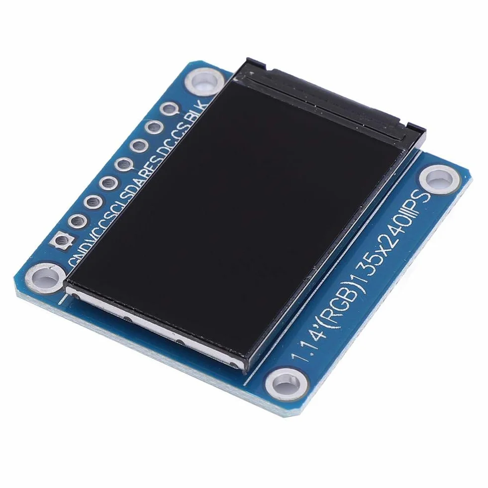 ST7789 1.14 Cal moduł ekranu TFT IPS LCD 135x240 3.3V 8Pin