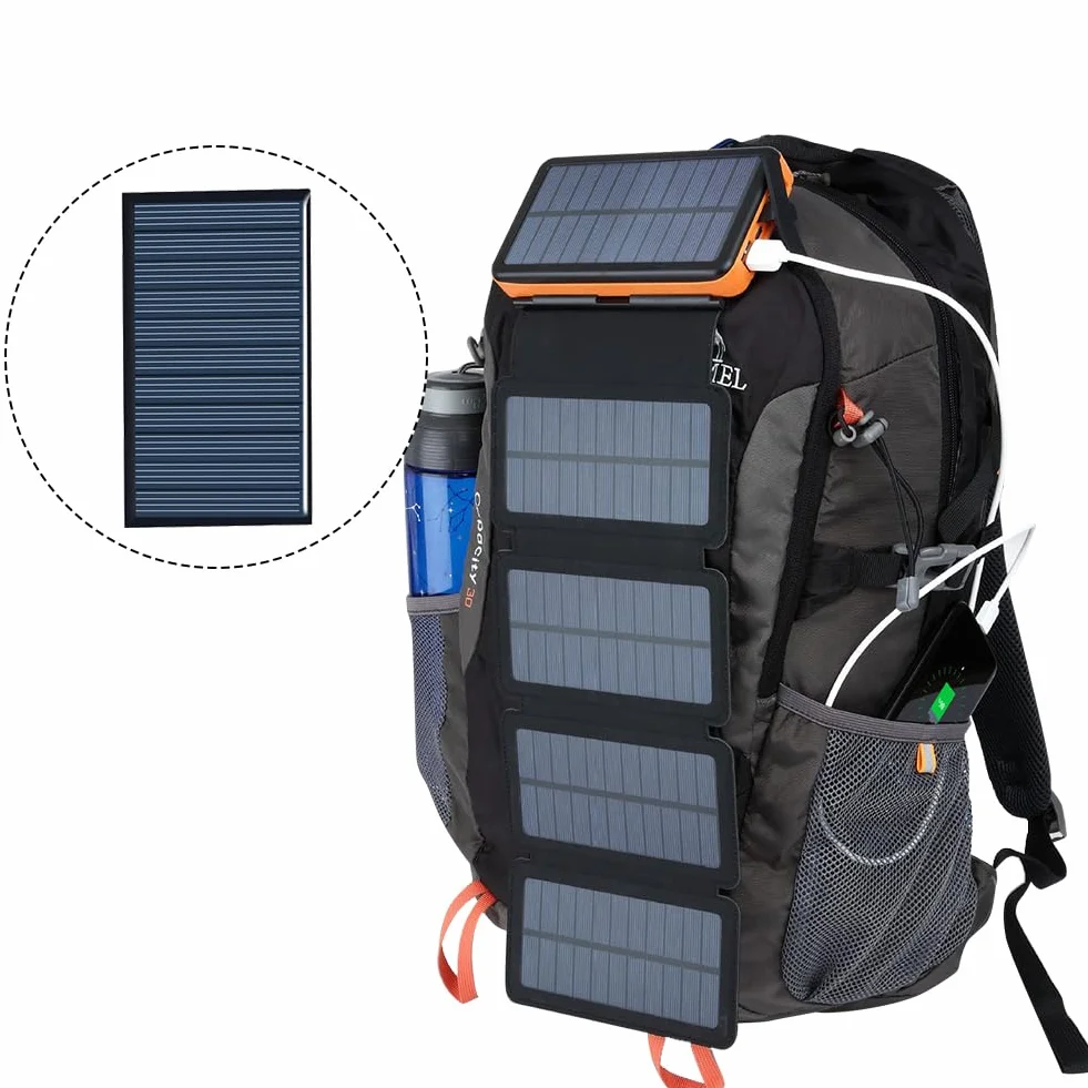 Polikrystaliczny panel słoneczny 5 V 100 mA 80x45 mm 5 sztuk