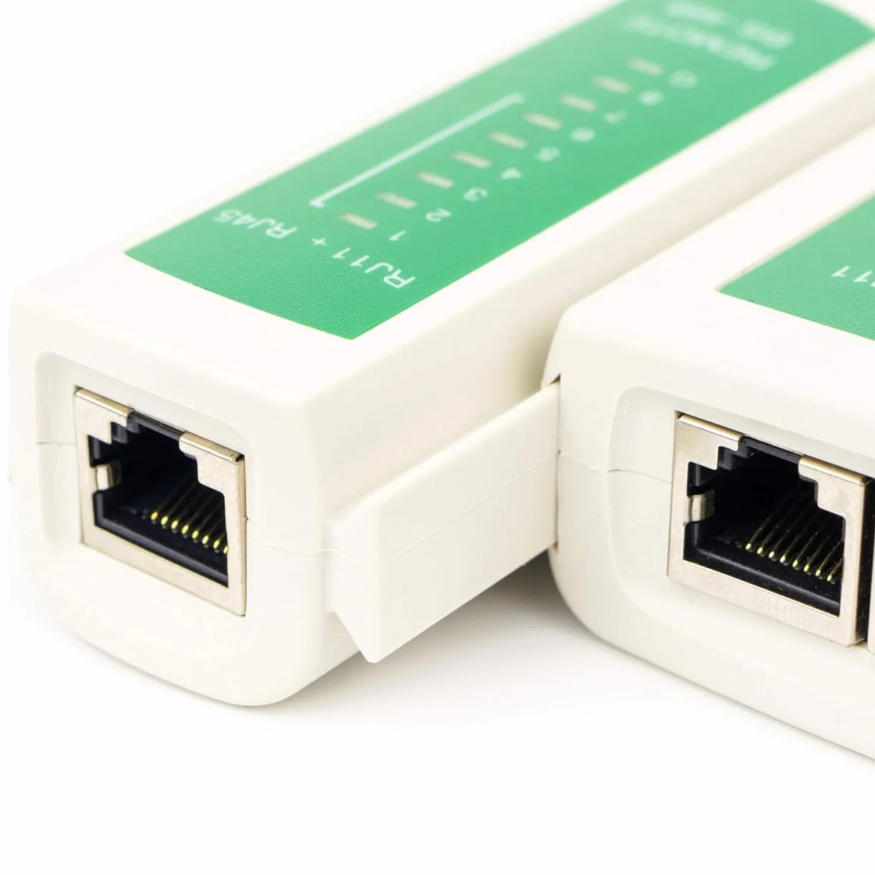 Tester sieci LAN RJ45/RJ11/RJ12 ISDN Cat 5/5e/6 z walizką