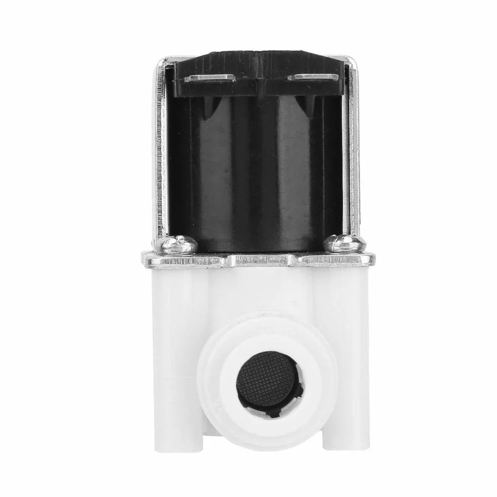 Elektrozawór 12V, DC12V Normalnie zamknięty zawór wodny Elektryczny plastikowy zawór elektromagnetyczny 3/8 "szybkozłącze do oczyszczania wody