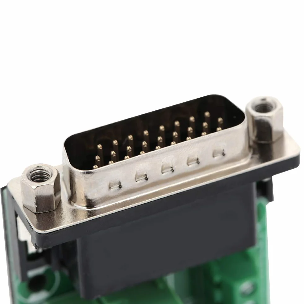 Płytka zaciskowa DB26 D-SUB męska do złącza sygnałów PCB