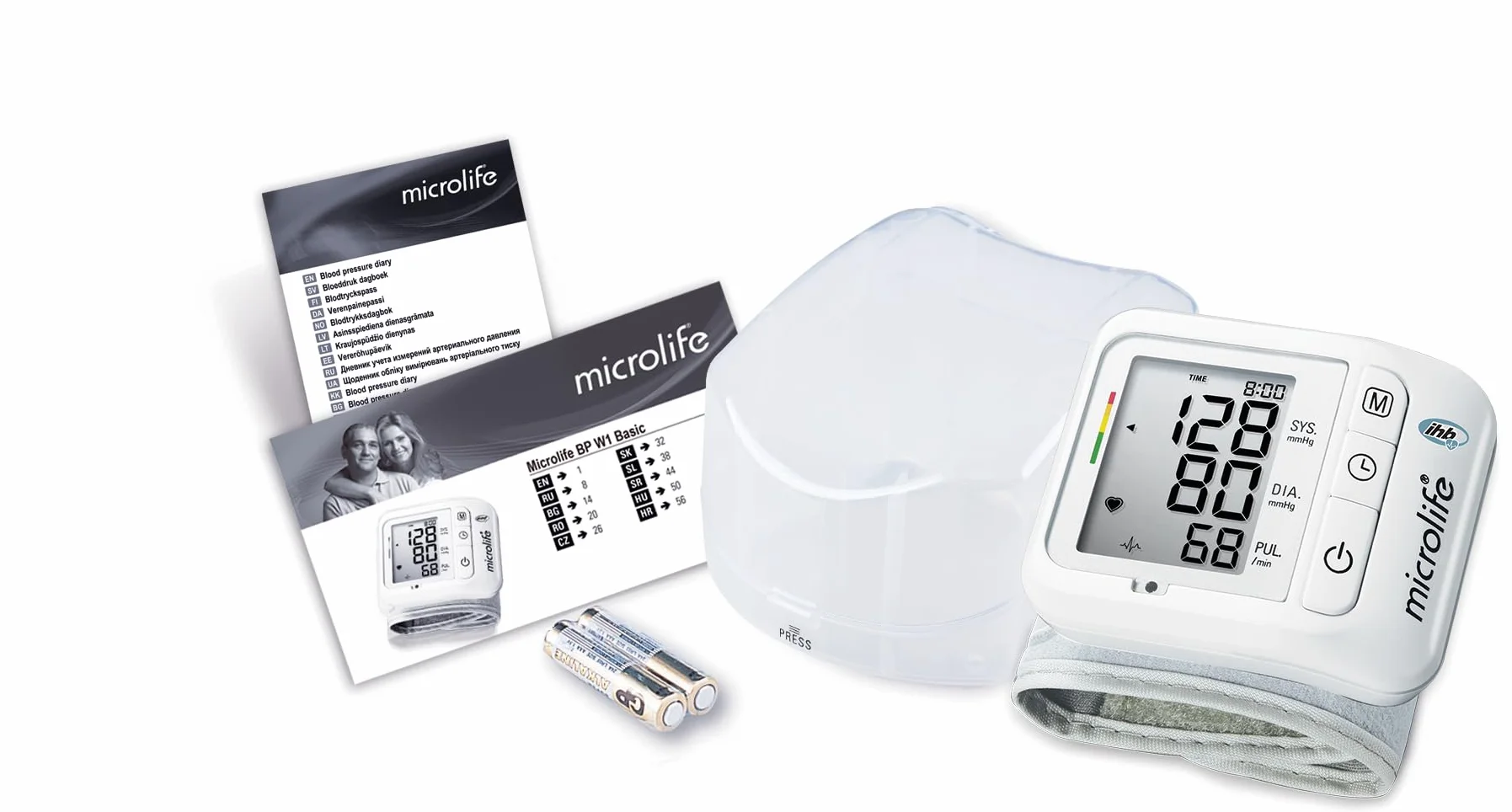 Microlife BPW1-B W1 podstawowy monitor ciśnienia krwi na nadgarstku