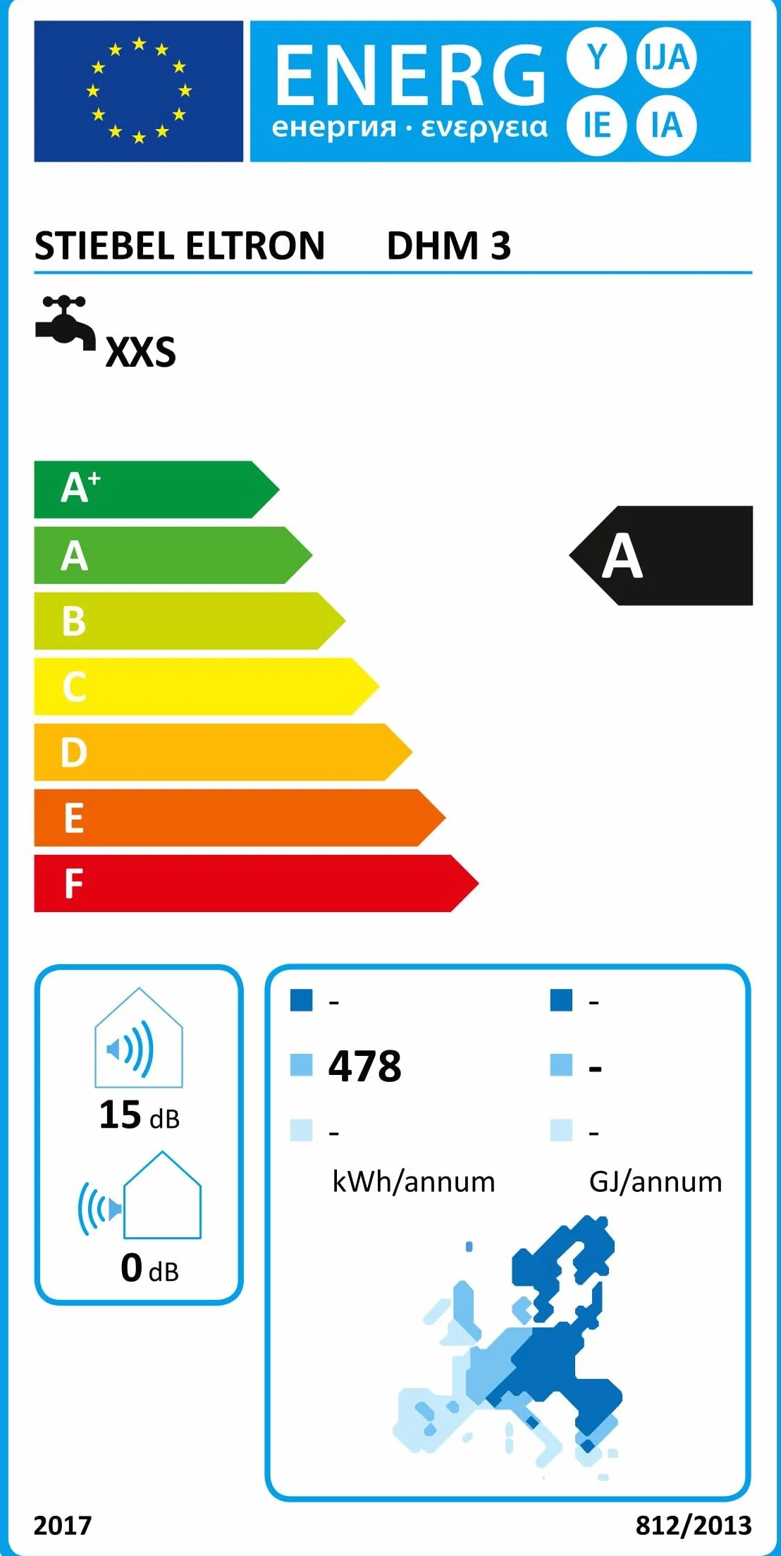 Stiebel Eltron DHM3 Mini Unvented chwilowy podgrzewacz wody