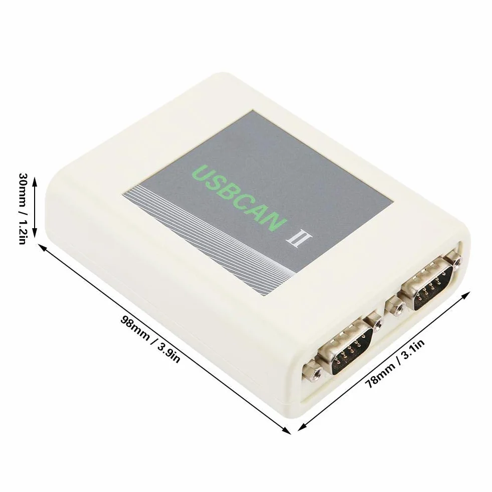 USBCAN II Industrial Grade Dual Channel High Speed Debugger Obsługa opóźnienia USBCAN II Debugger Inne komponenty elektroniczne
