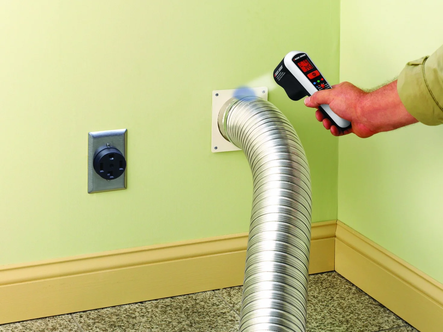 Black Decker TLD100 cyfrowy termiczny detektor wycieków