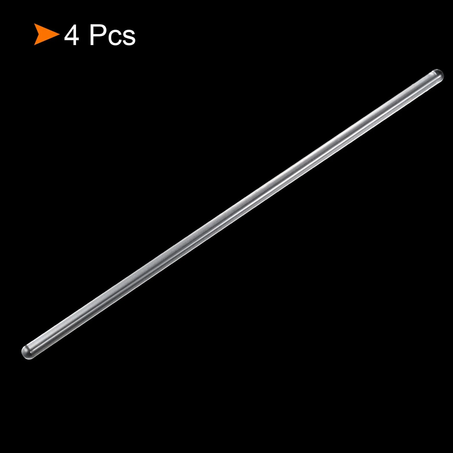 Pręt ze szkła borokrzemowego 3.3 31,8" 8 mm mieszadło 4 sztuki