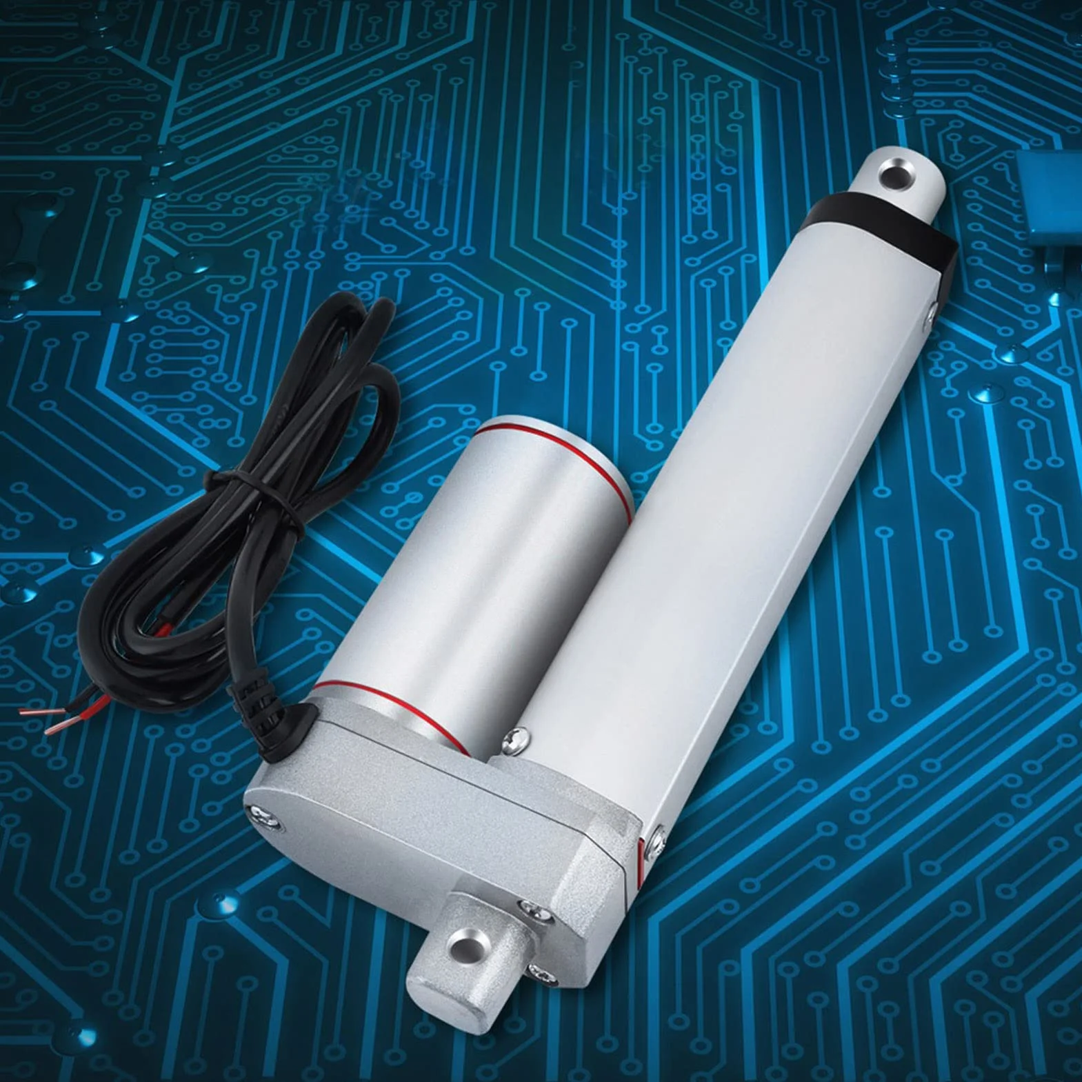 Siłownik Elektryczny Ciężki Elektryczny Siłownik Liniowy Miotacz Siłowniki Ruchu Liniowego Duty 1000N DC 12 V Wspornik Silnika Elektrycznego do Podnośnika Stołowego i Stojącego