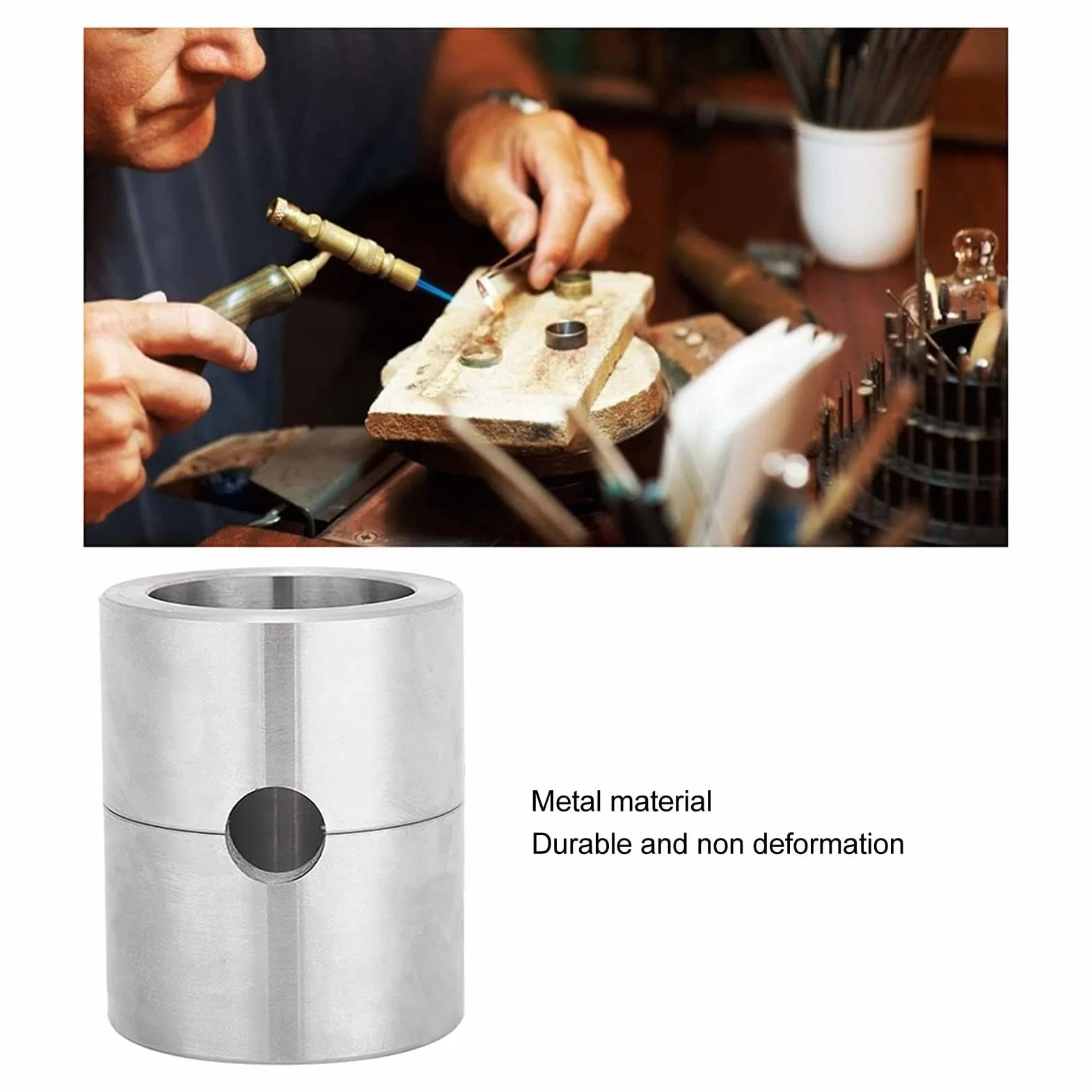 Odlew piaskowniczy, odlew piaskowy, stop aluminium, odlew piaskowy, "zrób to sam", metalowa forma do odlewania biżuterii, do naprawy biżuterii