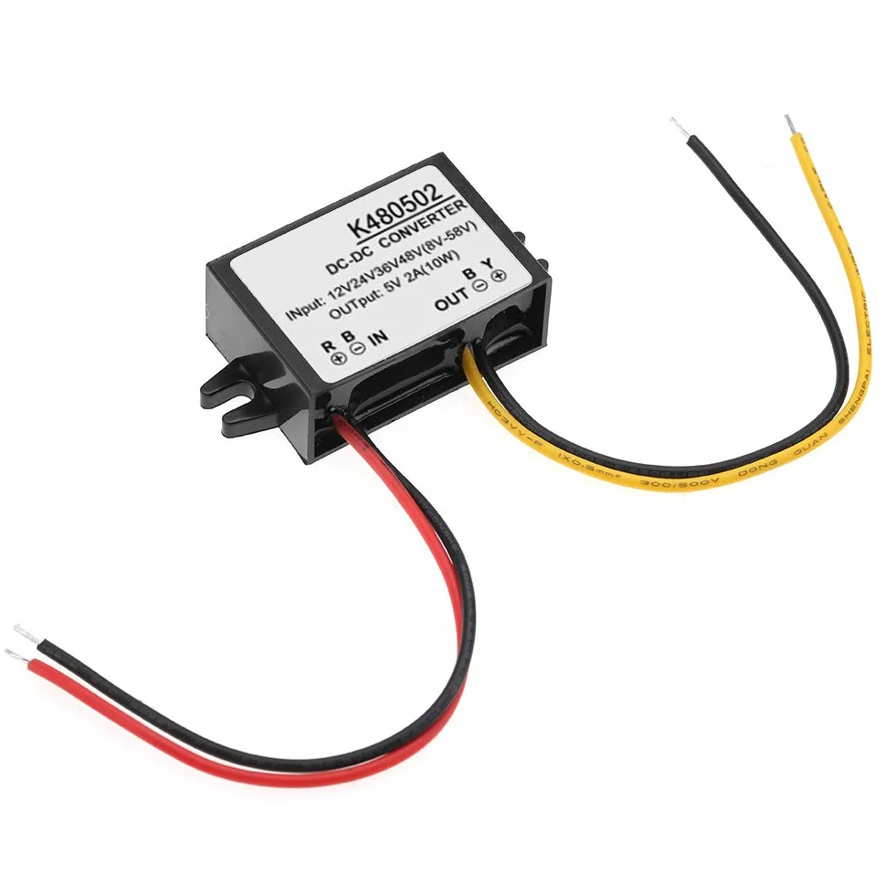 48V to 5V DC DC Converter 5V 2A Power Supply Module