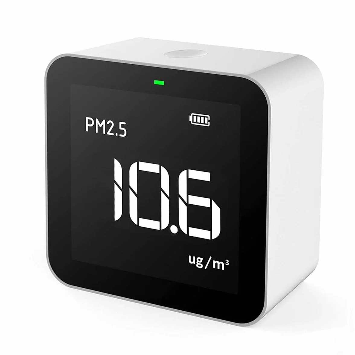 Temtop M10 Monitor Jakości Powietrza do PM2.5/HCHO/TVOC/AQI, przenośny inteligentny monitor, akumulator