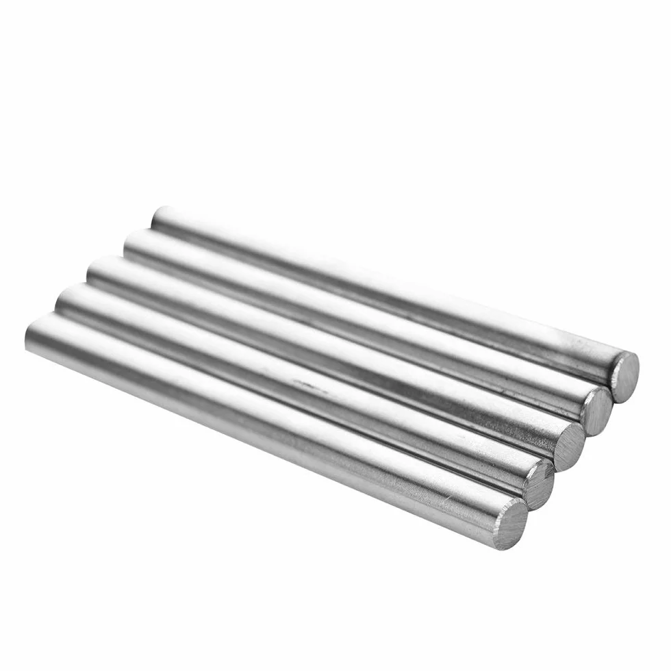 DollaTek 5 szt. 8 mm pręt stalowy cylindrowy liniowy wałek 100 mm