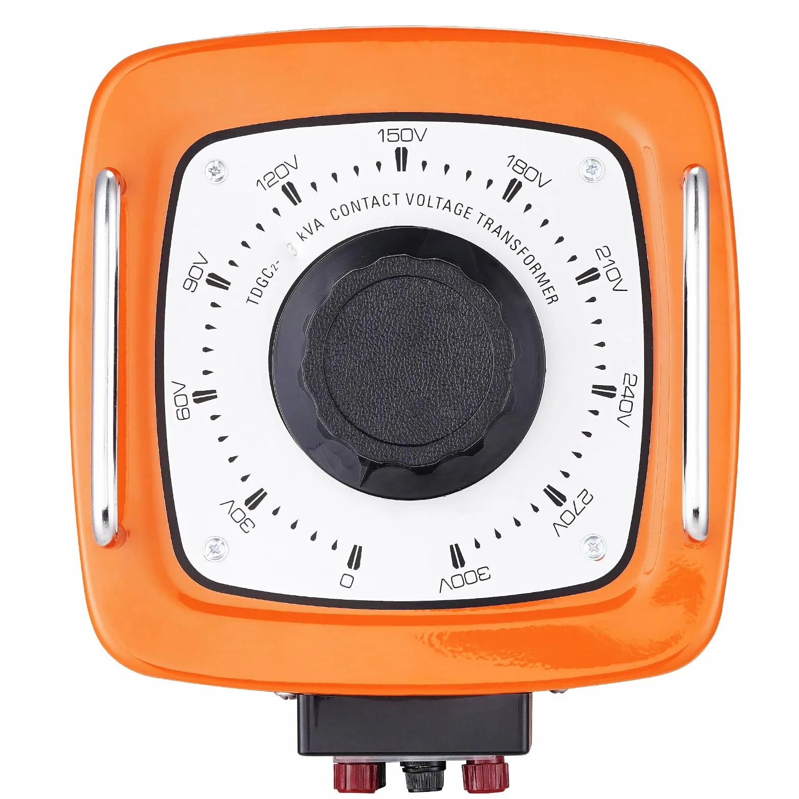 VEVOR Automatyczny transformator napięcia 3000 VA, 10 A, wejście 230 V, wyjście 0-300 V, regulator napięcia AC, 4 bezpieczniki, termiczny przełącznik sterujący do domu, biura