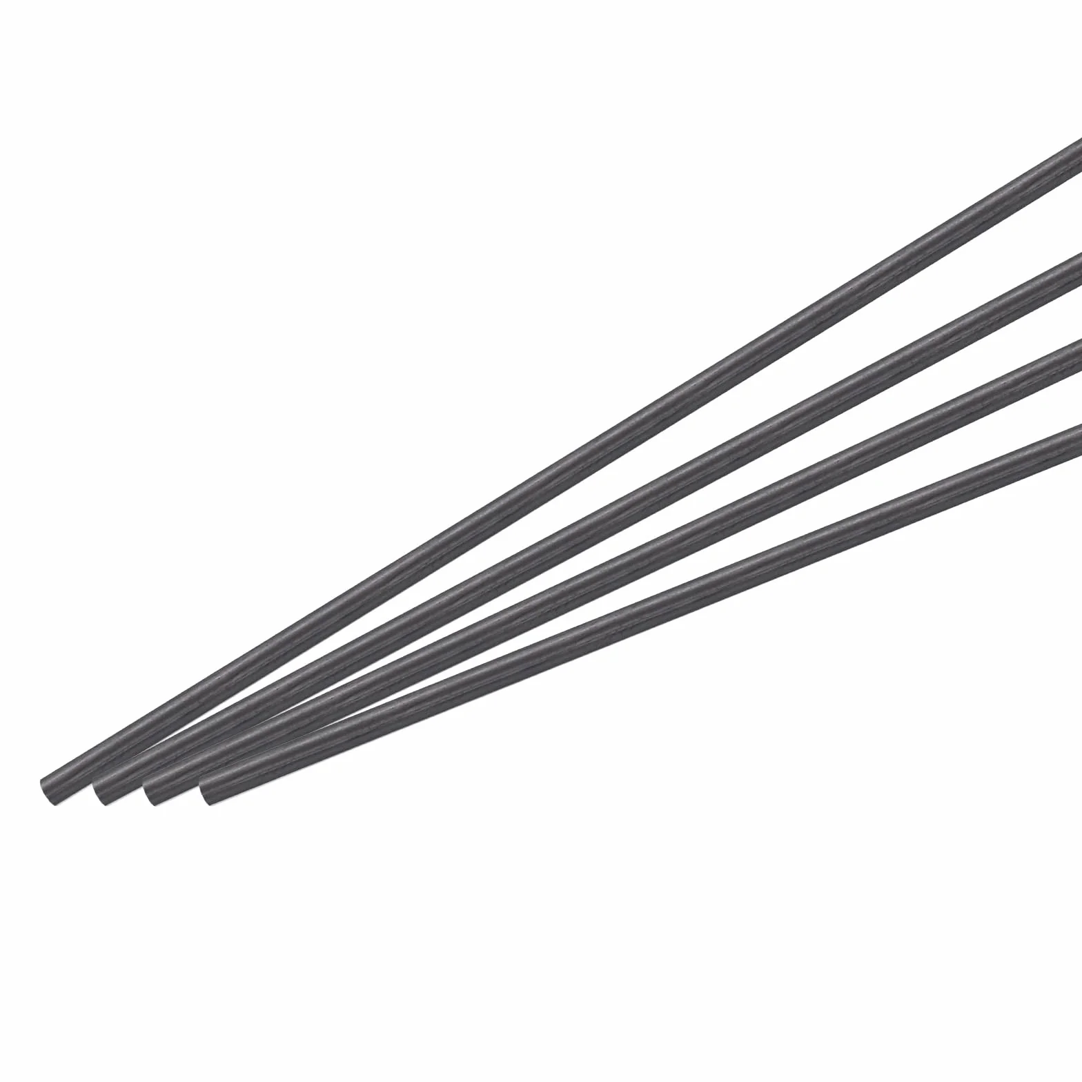 Pręt z włókna węglowego 4 mm x 300 mm QUARKZMAN do RC DIY 4 szt