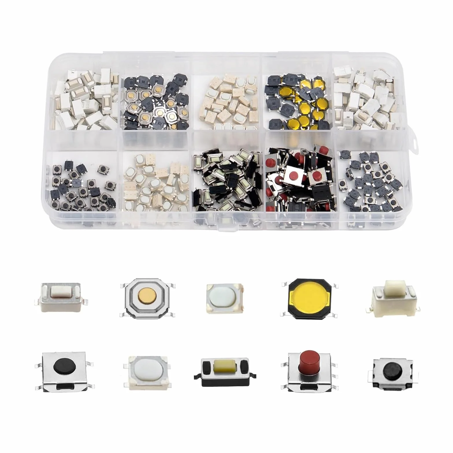 Mikroprzełącznik Momentary Tact Assortment Kit