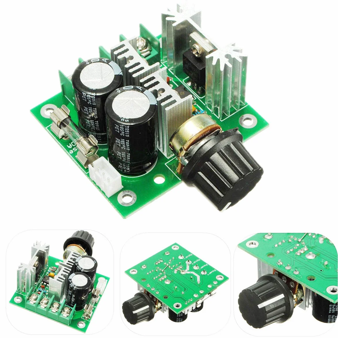 Hailege 2 szt. 12V~40V 10A PWM DC Motor Control Switch Controller Napięcie Regulator Ściemniacz dla Arduino