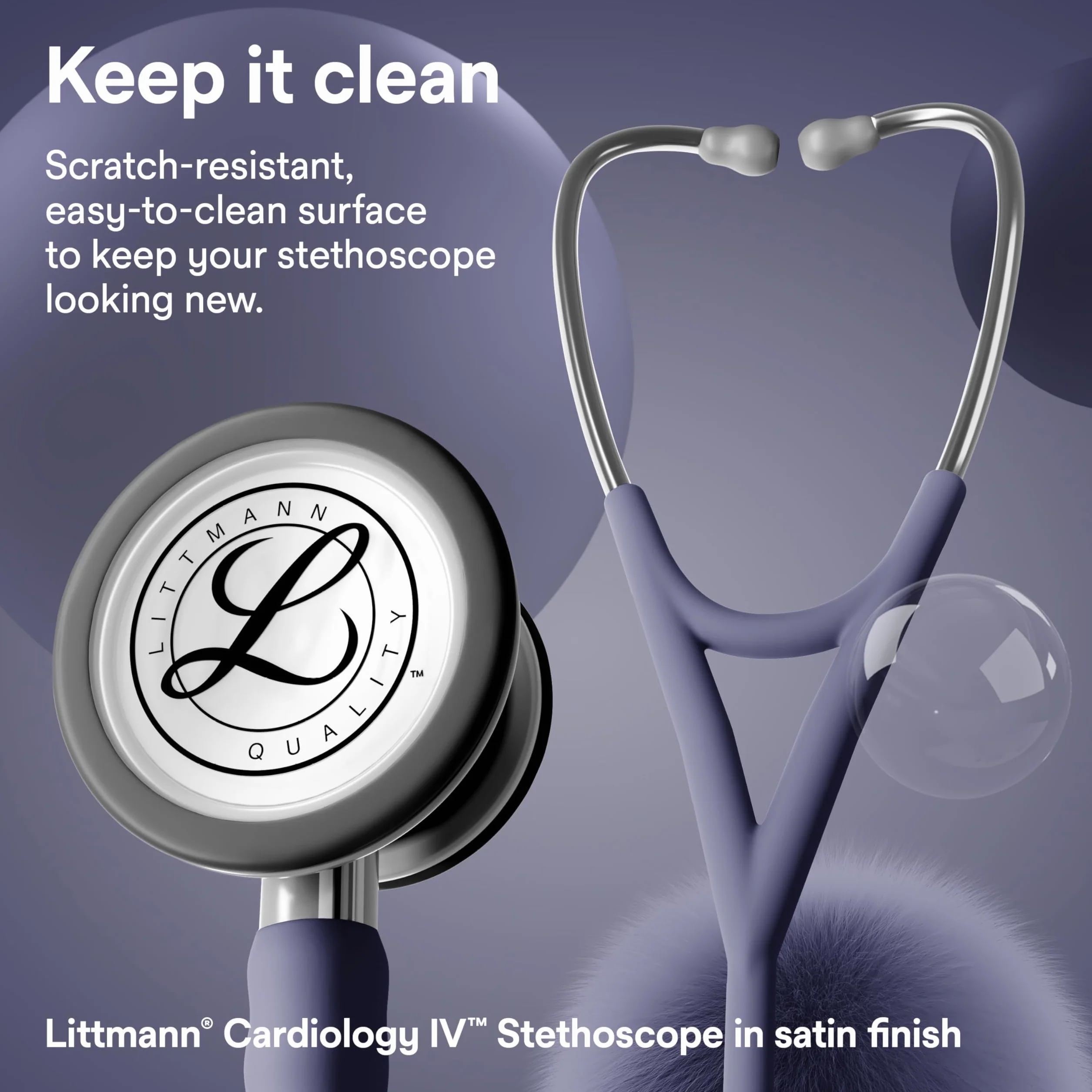 3M Littmann Cardiology IV Stetoskop diagnostyczny 6187C, stal nierdzewna, Midnight Blue