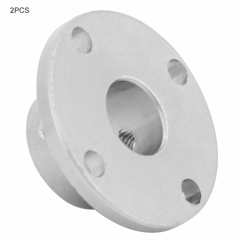 Łącznik kołnierzowy - 2 szt. M4 sztywny kołnierz sprzęgła wał silnika złącze łącznika ID 12 mm OD 18 mm