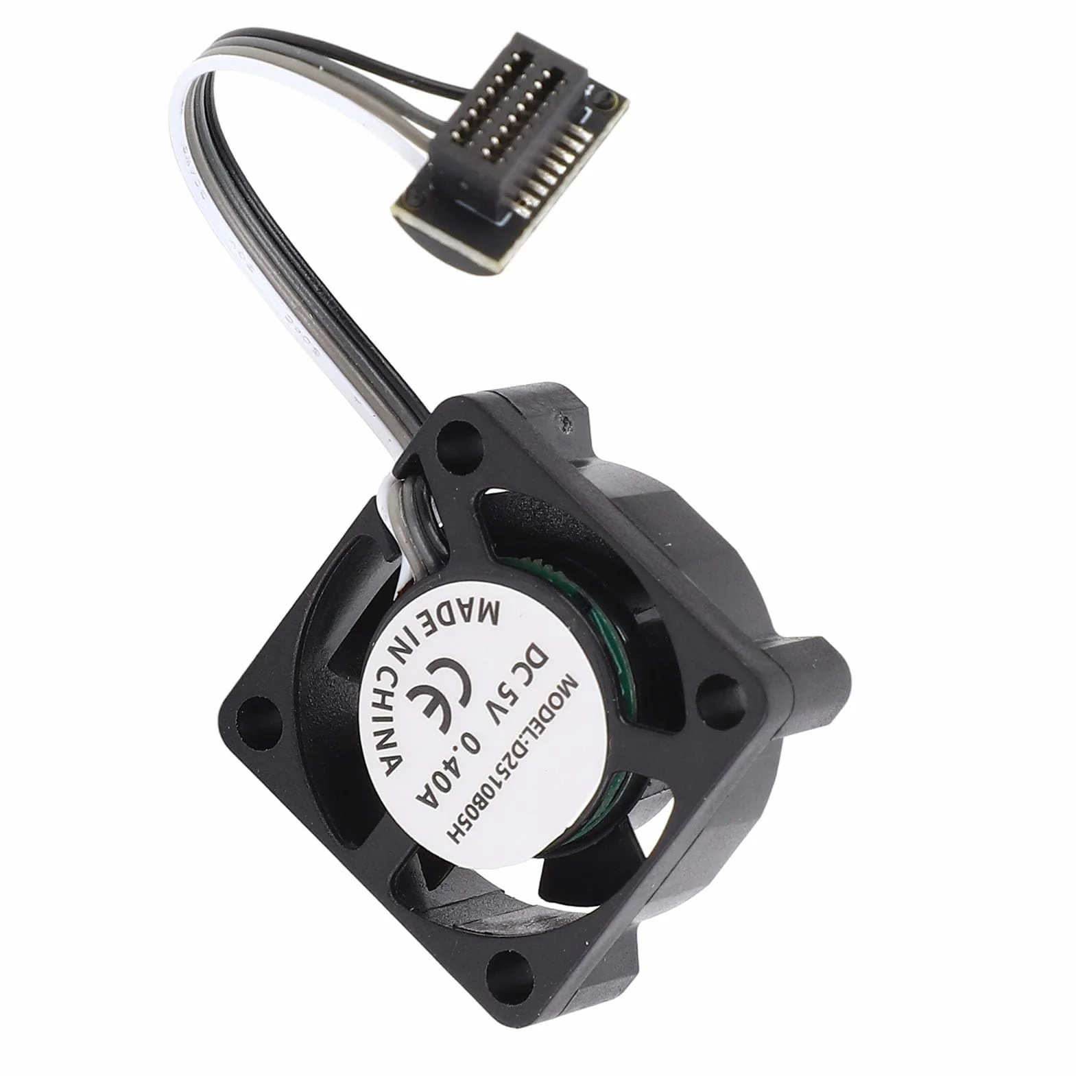 Wentylator Chłodzący Drukarki 3D Hotend Mini Wentylator Chłodzący Regulacja Temperatury PWM dla Lab P1P P1S 18000PRM 25x25x10mm Rozmiar 5V Napięcie 0,4A Prąd