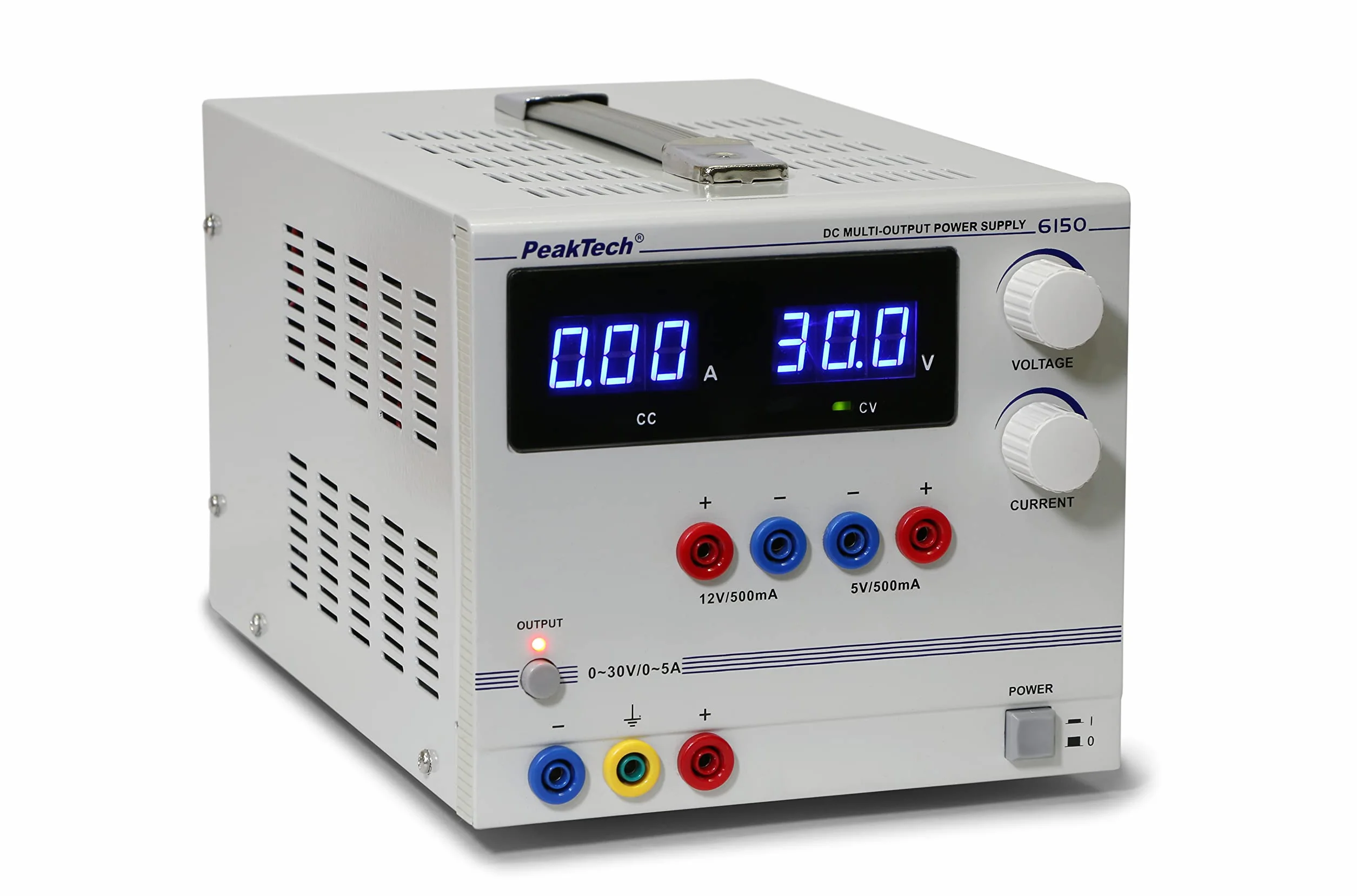 PeakTech P 6150 DC Linear Labornetzgerät 0-30 V 0-5 A