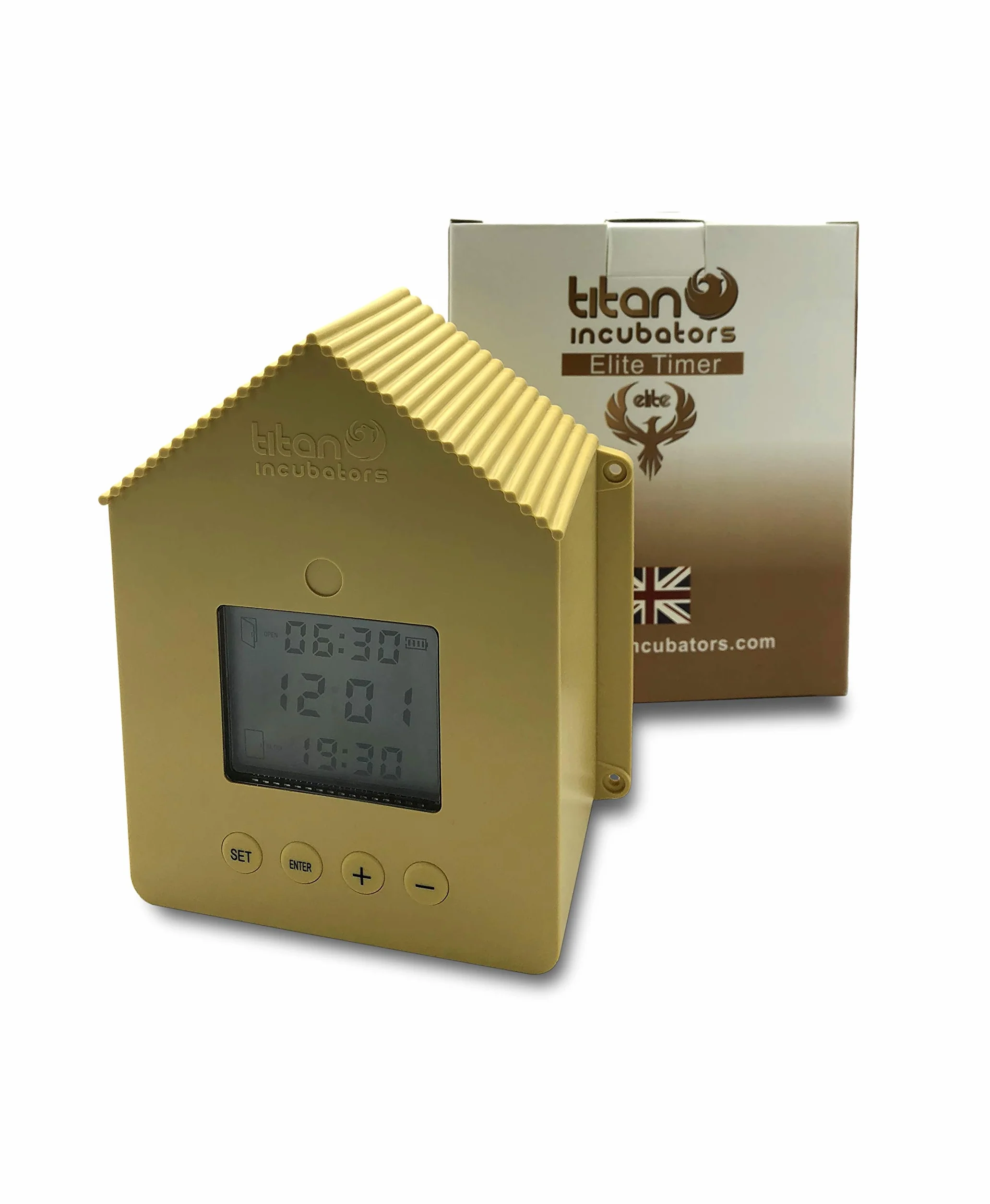 Titan Incubators Otwieracz do drzwi kurnika z timerem - Elite