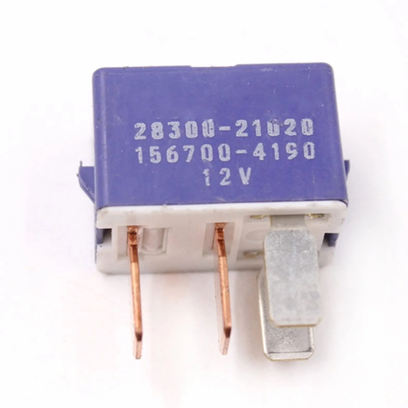 do & 28300-21020 156700-4190 12 V 4-pinowy niebiesko-fioletowy przekaźnik rozruchowy