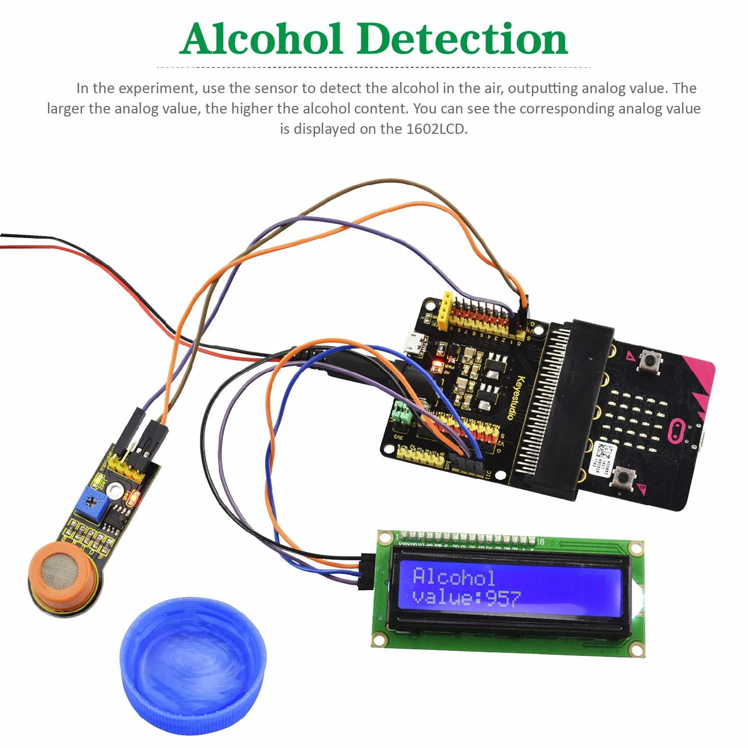 KEYESTUDIO 45 czujników zestaw startowy z mikrofonem do BBC Microbit V2.2