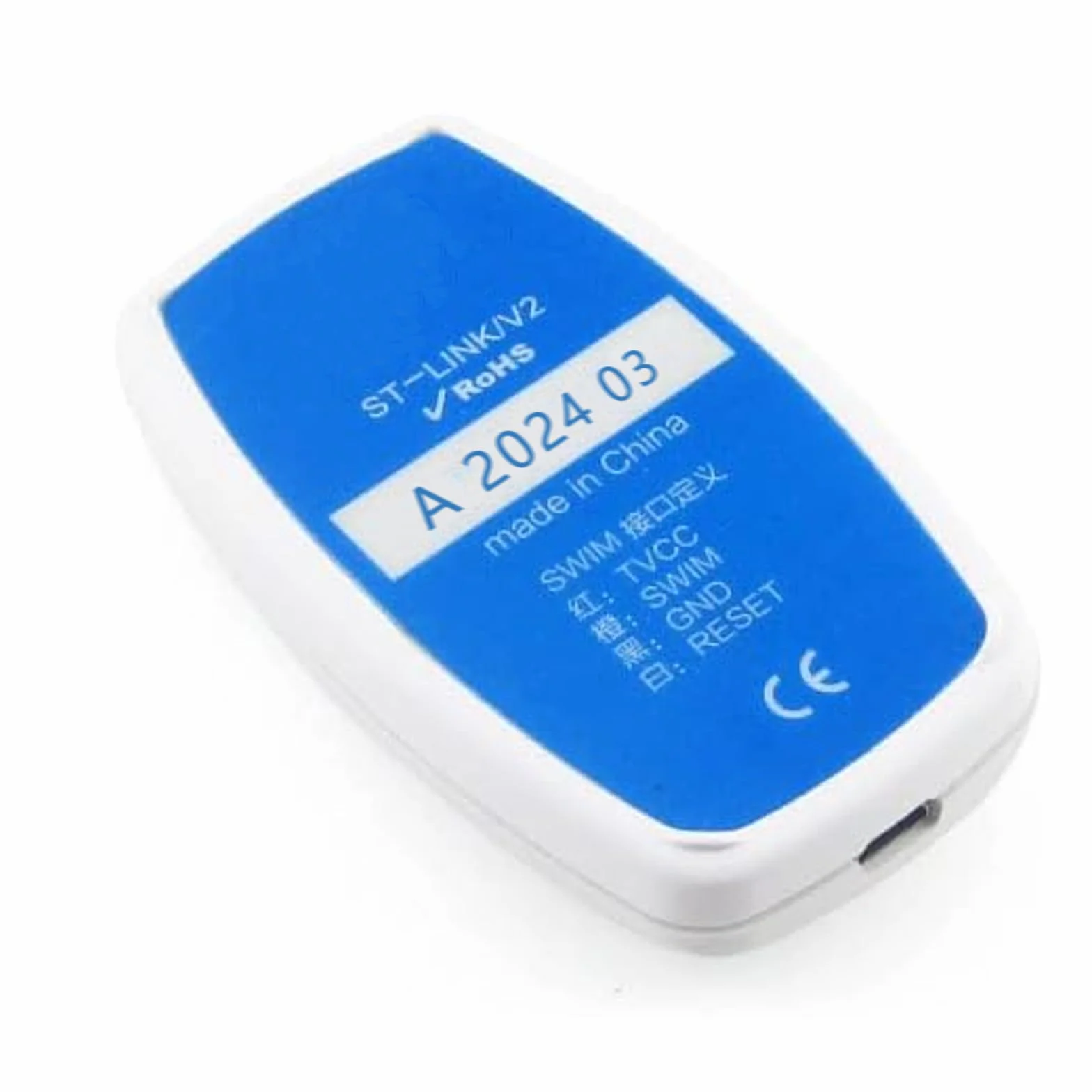 GERUI ST-LINK-V2 (wersja CN) ST MCU mikrokontroler do STM8 do STM32 JTAG SWD Online Debugger Symulator programowania
