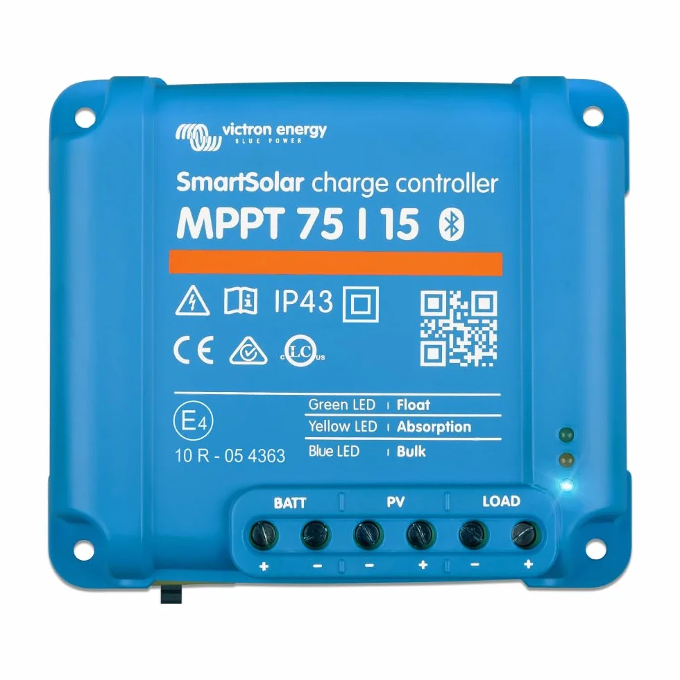 Victron Energy SmartSolar MPPT 75V 15A 12/24V Kontroler Ładowania Słonecznego Bluetooth