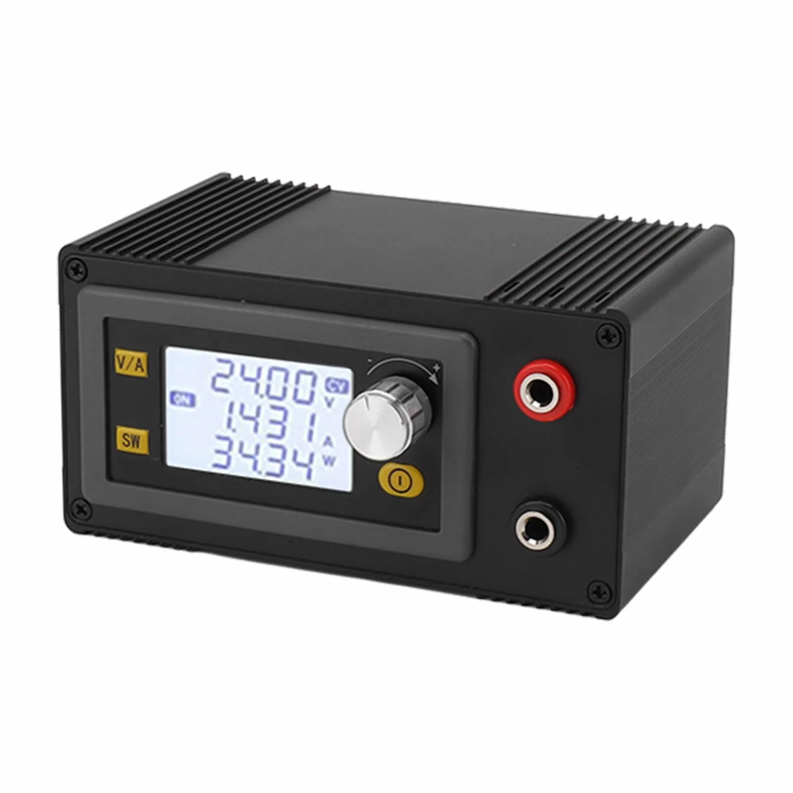 Przetwornik DC Boost, zmienny regulator napięcia 6 V-36 V do 0,6 V-36 V 5 A 80 W Moduł zasilania Step Up Down Transformator z wyświetlaczem LCD, regulowana regulacja napięcia