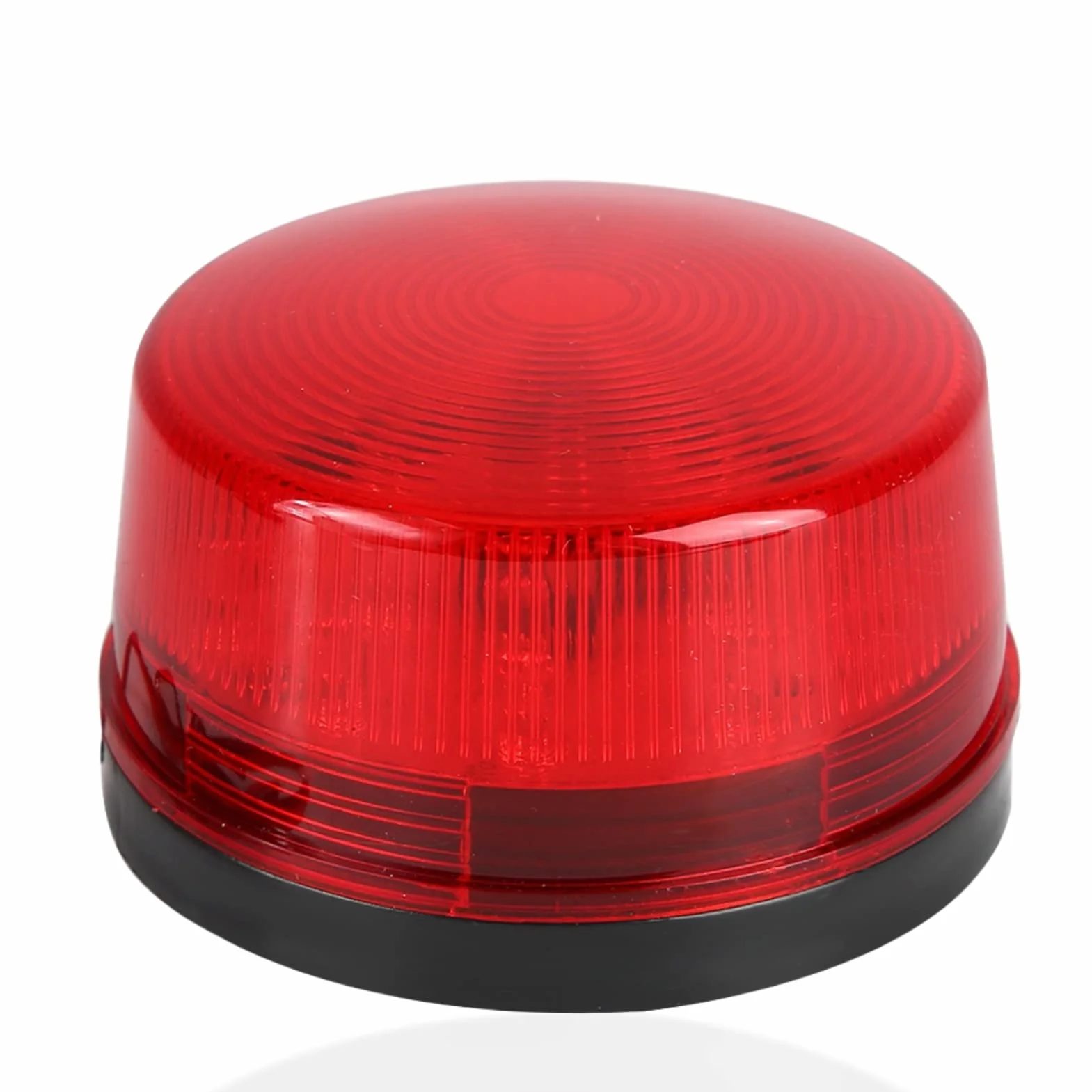 Profesjonalna lampa sygnalizacyjna LED, czerwone światło awaryjne, migające światło ostrzegawcze do stosowania w pomieszczeniach lub jako lampka ostrzegawcza na imprezy (24 V)