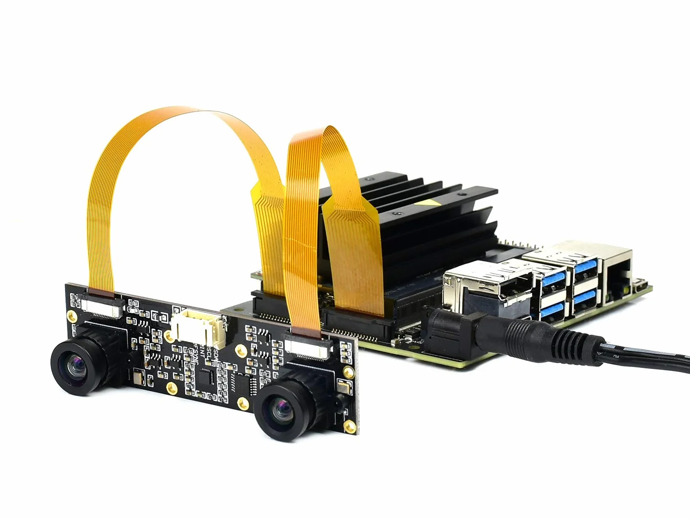 Waveshare IMX219-83 Stereo Camera 8MP Binocular Module for Jetson Nano B01 Raspberry Pi CM3/CM3+