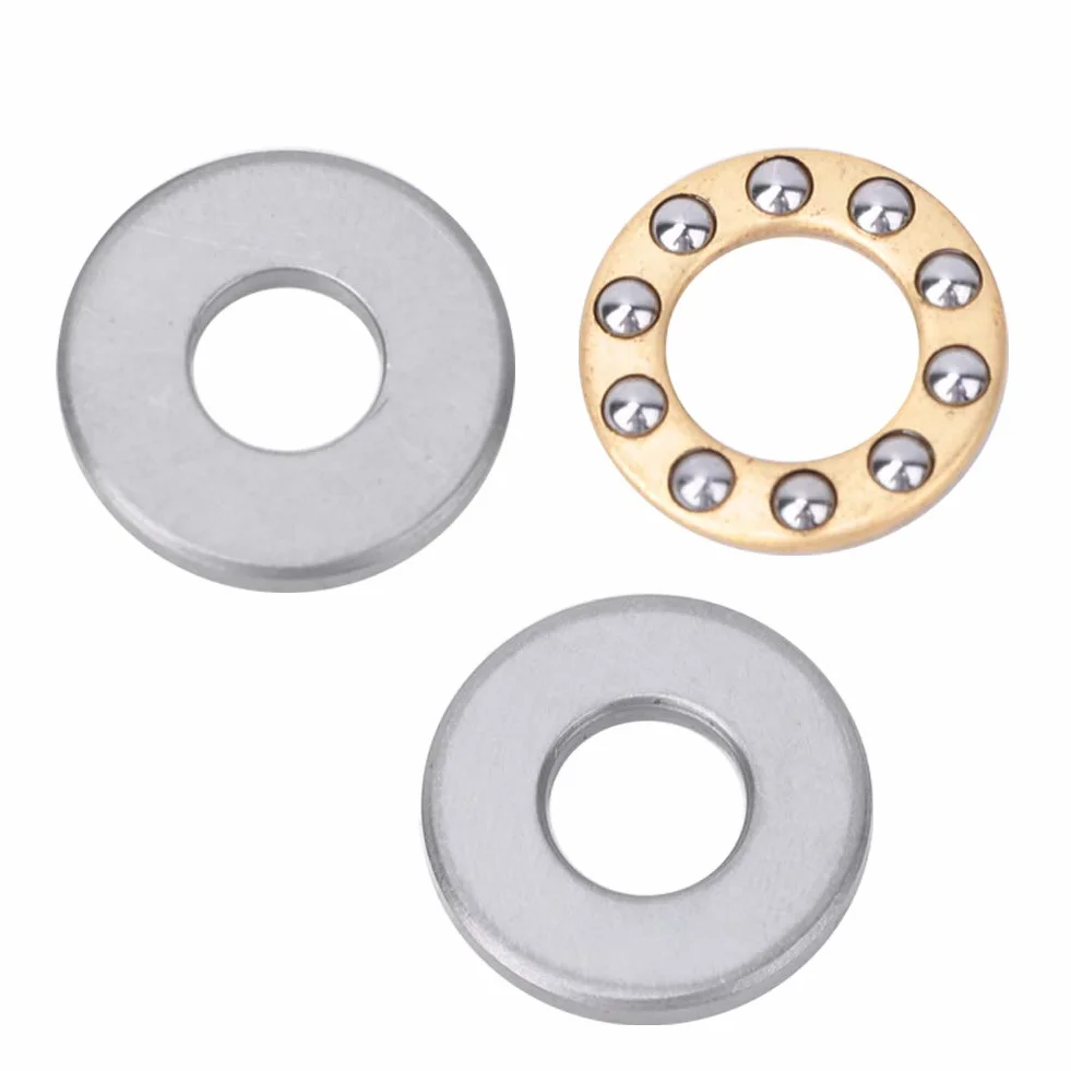 Akozon Zestaw 10 łożysk kulkowych F8-22M 8 x 22 x 7 mm stal stopowa