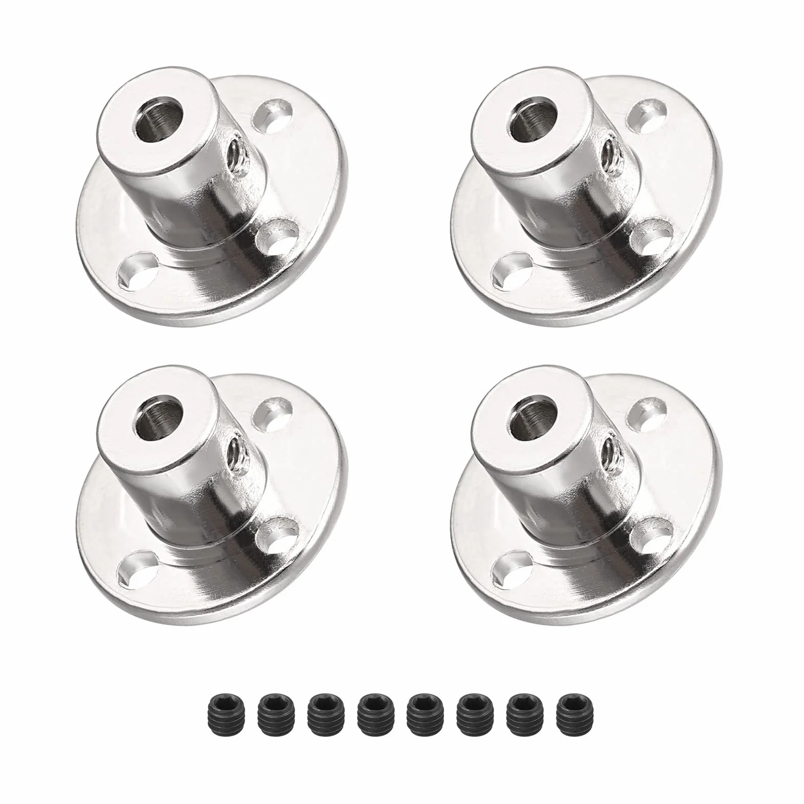 DMiotech Zestaw 4 szt. złącze kołnierzowe H12 x D10 4 mm średnicy wewnętrznej do silników RC
