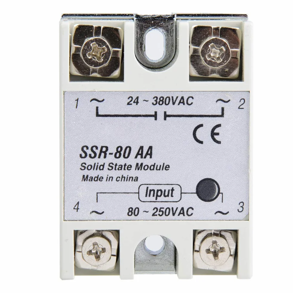 Ssr, Ssr 40A przekaźnik, SSR, przekaźnik półprzewodnikowy 80A jednofazowy przekaźnik półprzewodnikowy Ssr 80Aa 80 250 VAC