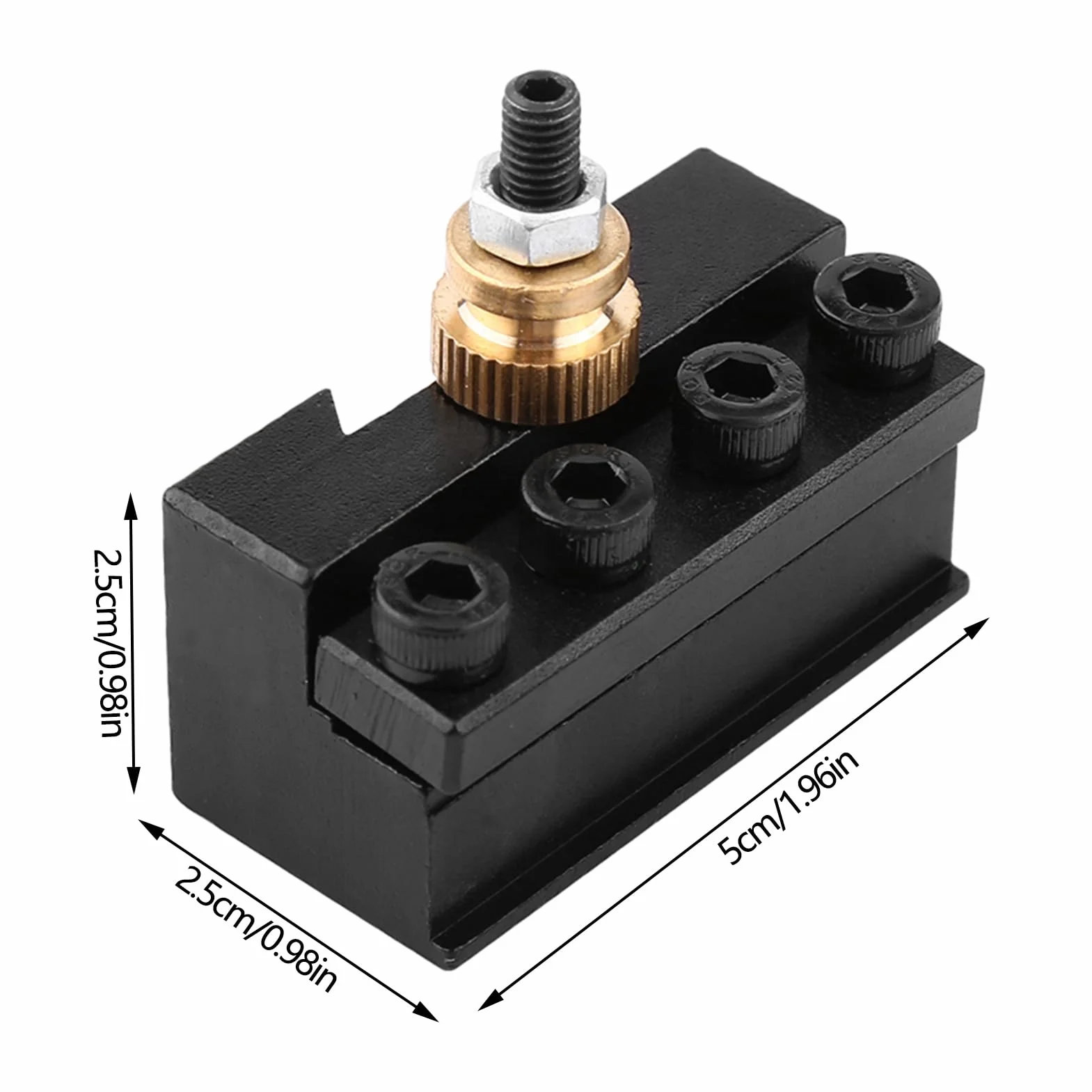 Uchwyt na Narzędzia Tokarskie, Uchwyt na Narzędzia Tokarskie, Zestaw Uchwytów Mini Tokarskich ze Stopu Aluminium Zestaw Narzędzi Tokarskich Post i Zestaw Uchwytów, Narzędzia