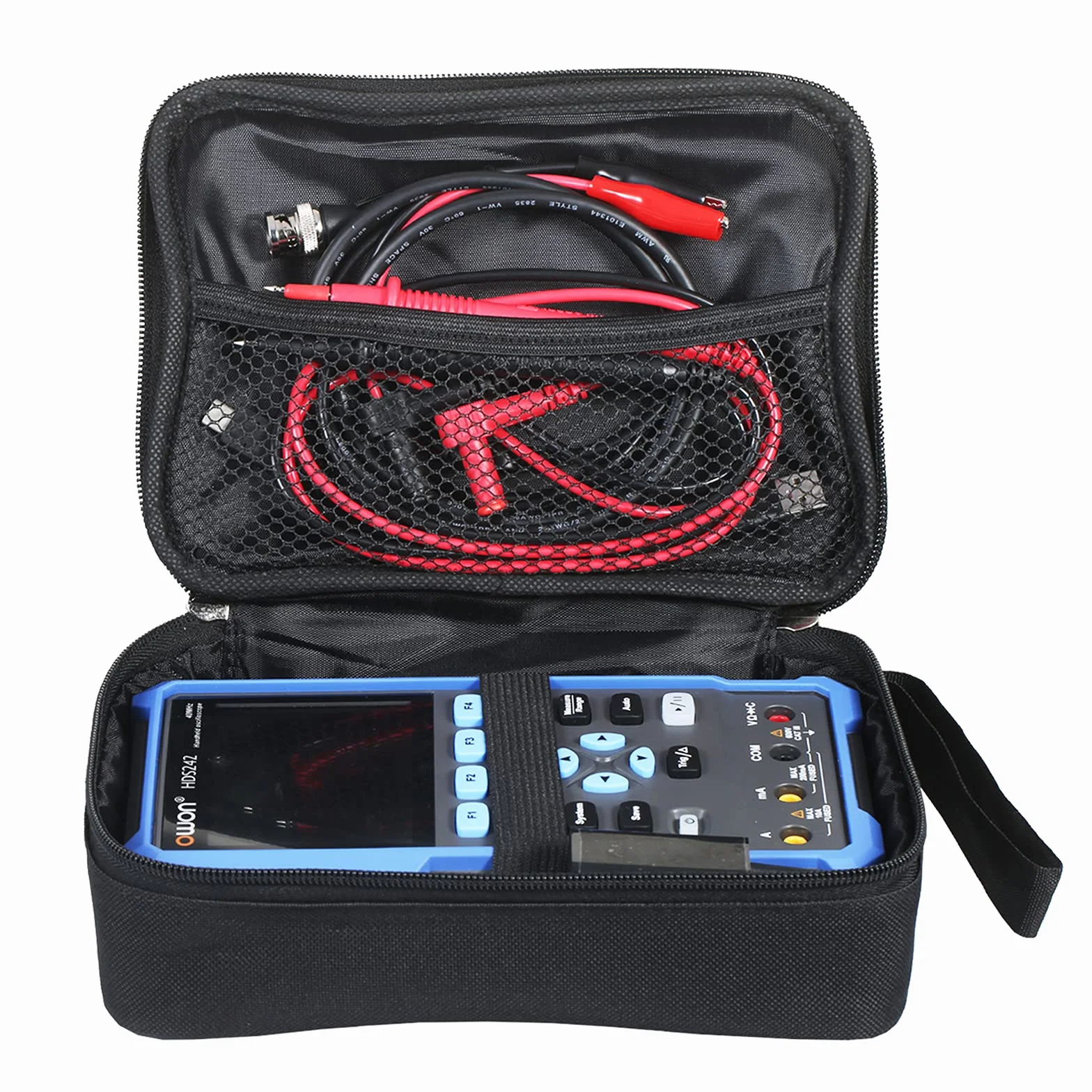 OWON HDS242 Przenośny Cyfrowy Oscyloskop Multimetr 2CH USB Typ C 40MHz 3.5 LCD Test Metr